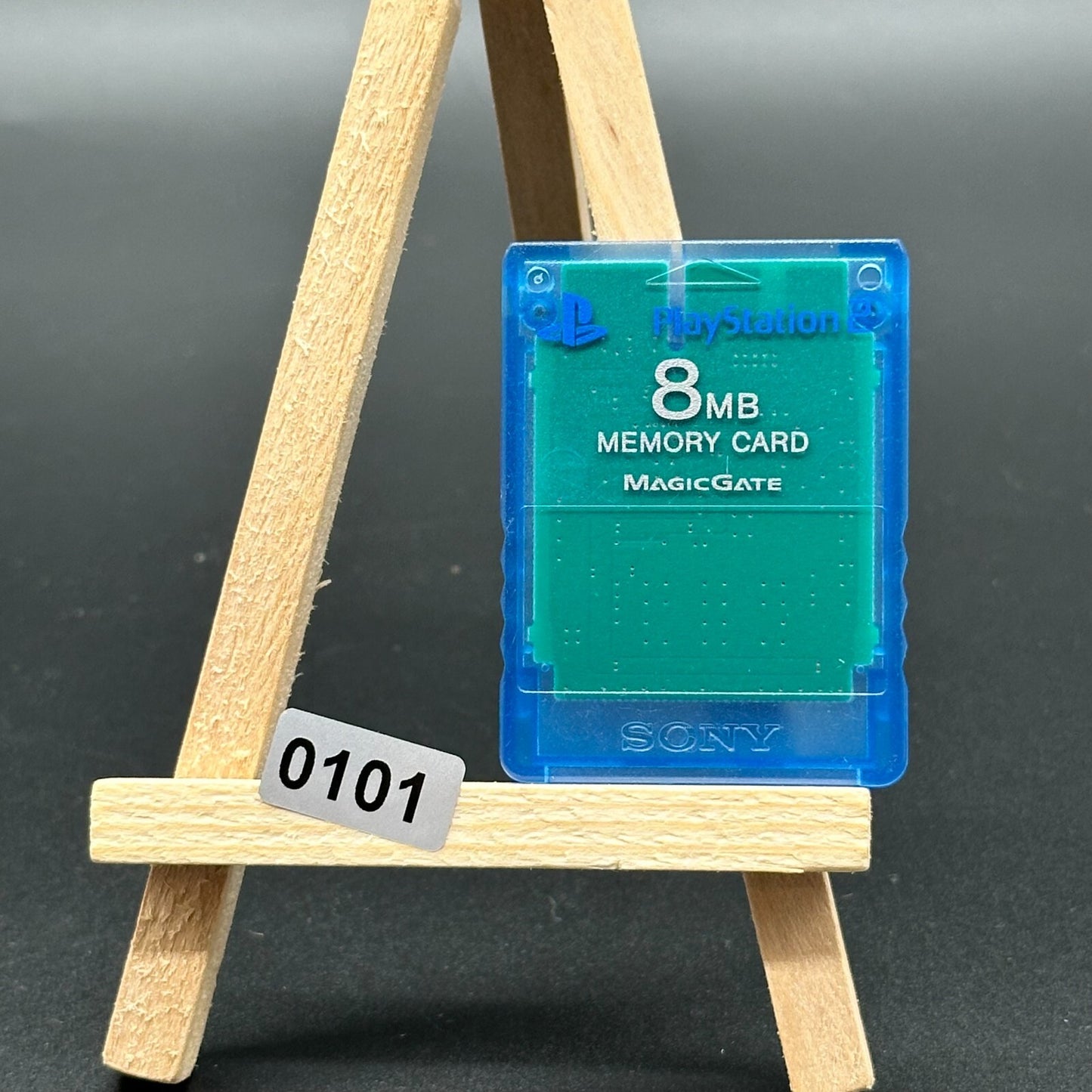 Original PS2 Memory Card | 8MB | Blau Transparent