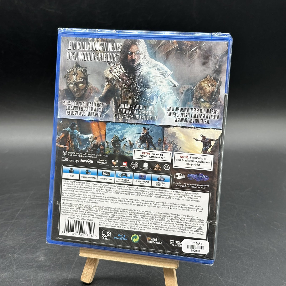 Mittelerde: Mordors Schatten Sony PlayStation 4 PS4 PAL Spiel Neu Sealed OVP – Bild 2