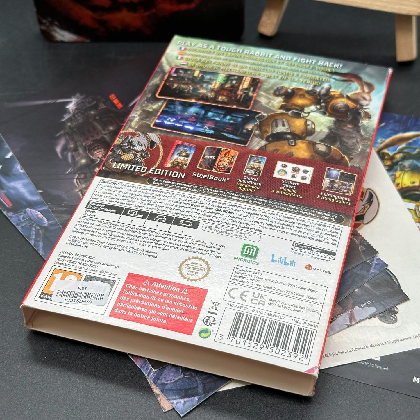 F.I.S.T. Forged in Shadow Torch - Nintendo Switch Limitierte Edition Steelbook