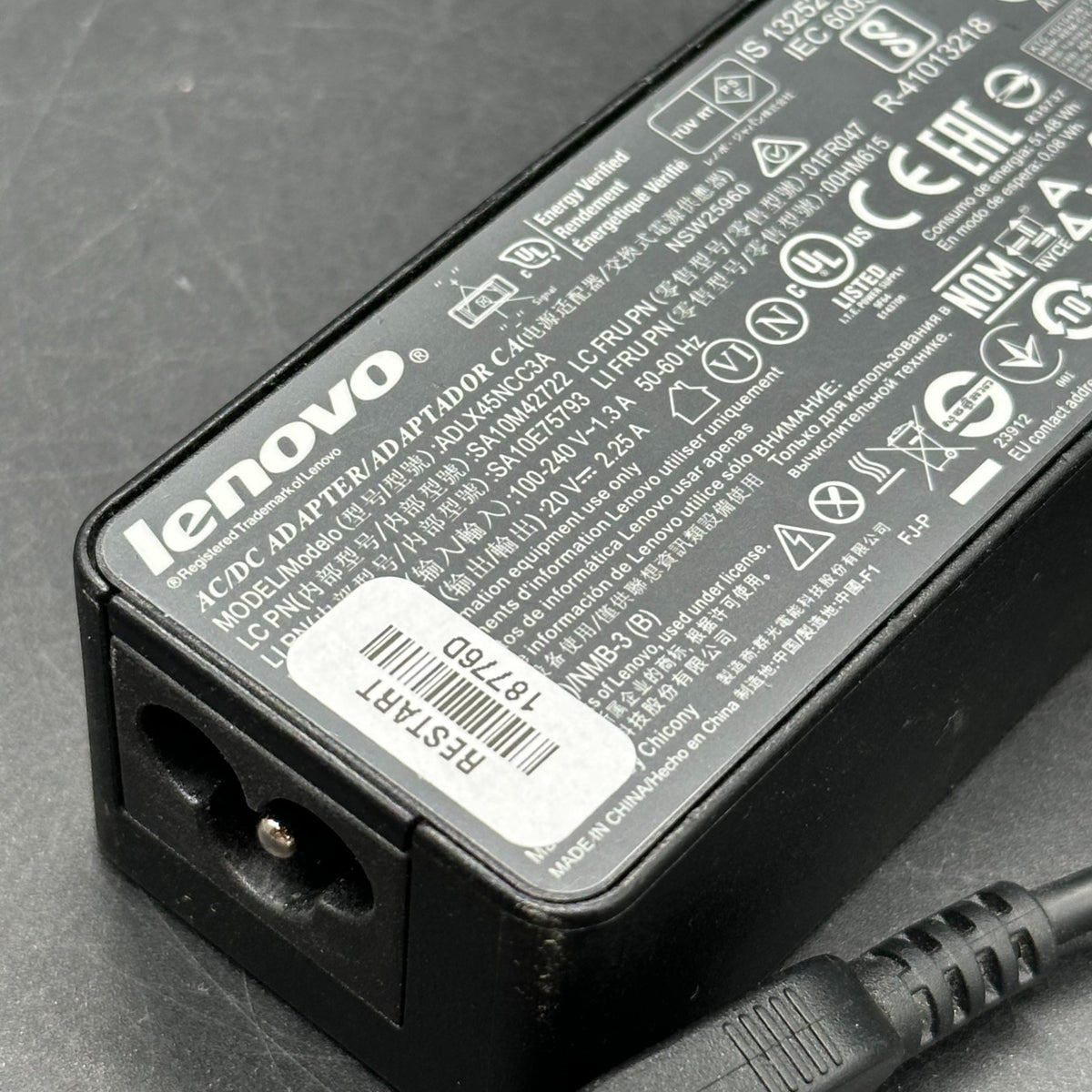 Original Lenovo Ladegerät (ADLX45NDC3A) 20V / 2,25A – Bild 2