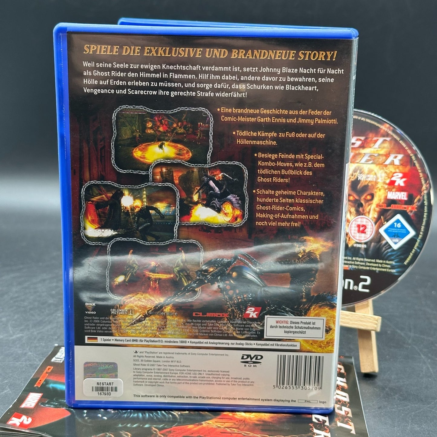 Ghost Rider (PlayStation2 , PS2) - CD aufpoliert ✅