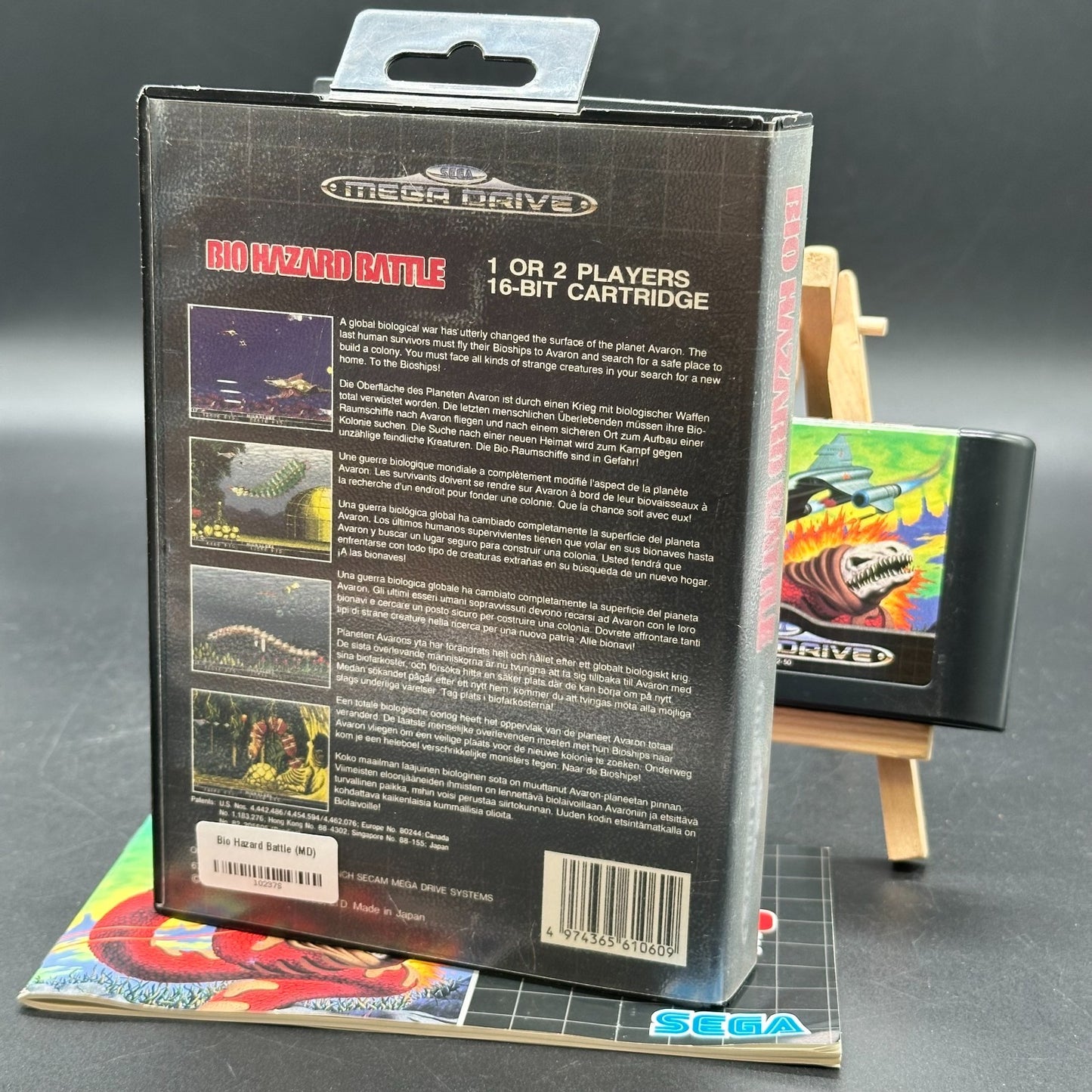 SEGA Mega Drive Spiel BIO HAZARD BATTLE komplett & OVP
