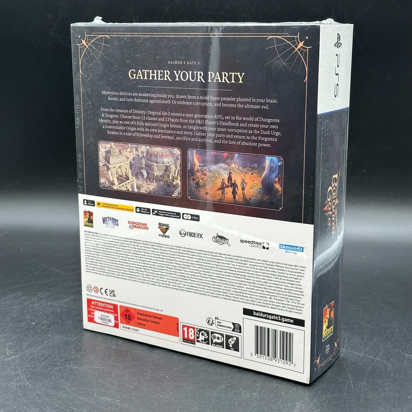 Baldur’s Gate 3 - Deluxe Edition - PS5 - Neu & OVP