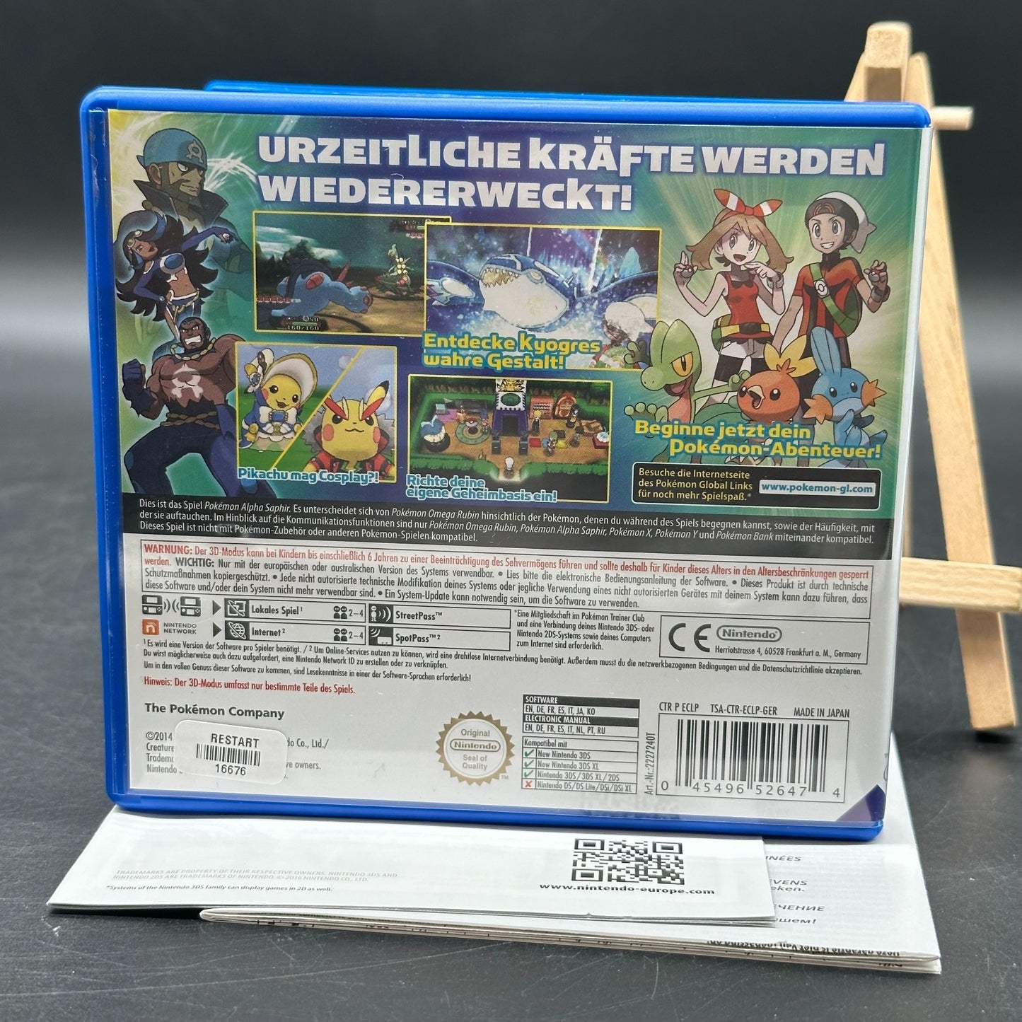 Pokémon: Alpha Saphir (Nintendo 3DS)