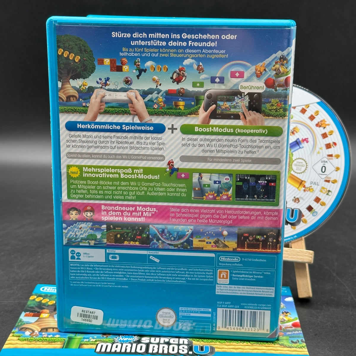 New Super Mario Bros. U Nintendo Wii U PAL Spiel – Bild 2