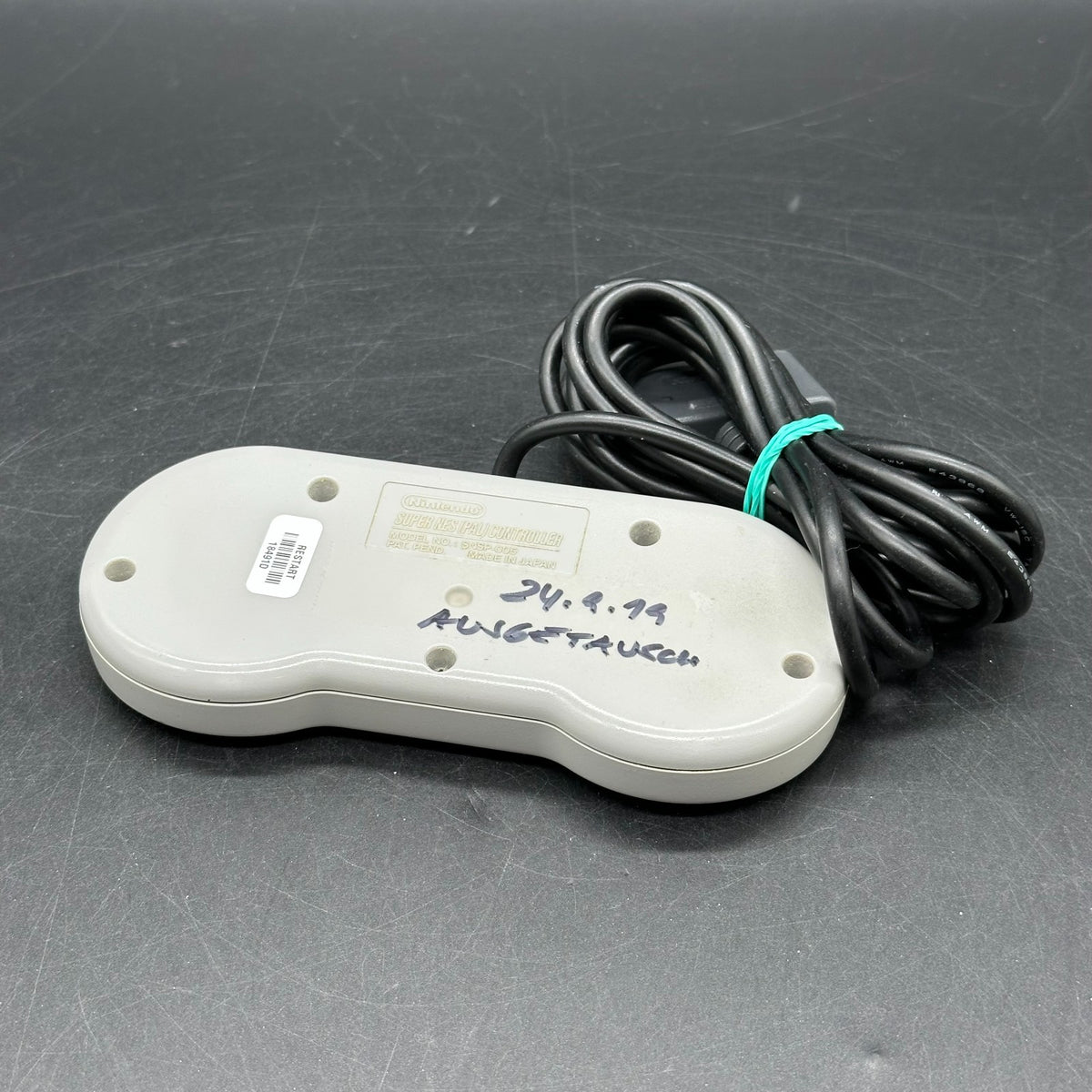 Original Super Nintendo SNES Controller Gamepad Grau – Bild 2