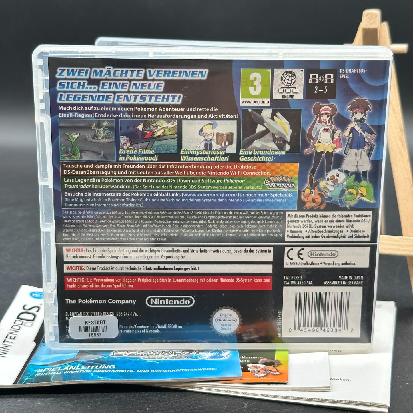 Pokémon: Schwarze Edition 2 (Nintendo DS)