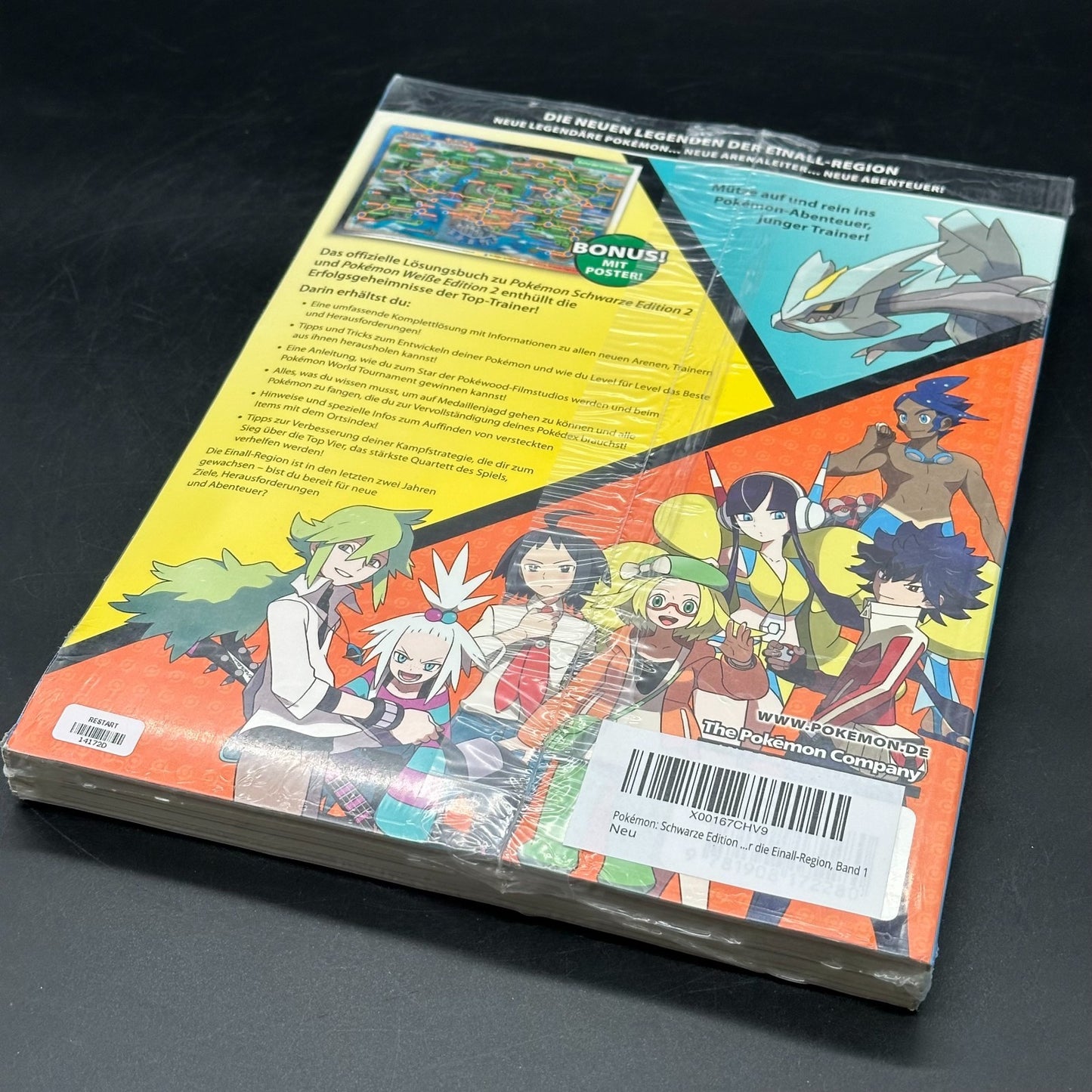 Pokémon Schwarze & Weiße Edition 2 Lösungsbuch OVP NEU