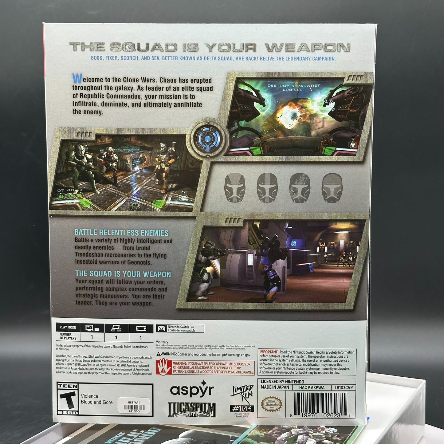 Star Wars: Republic Commando - Collectors Edition - Nintendo Switch