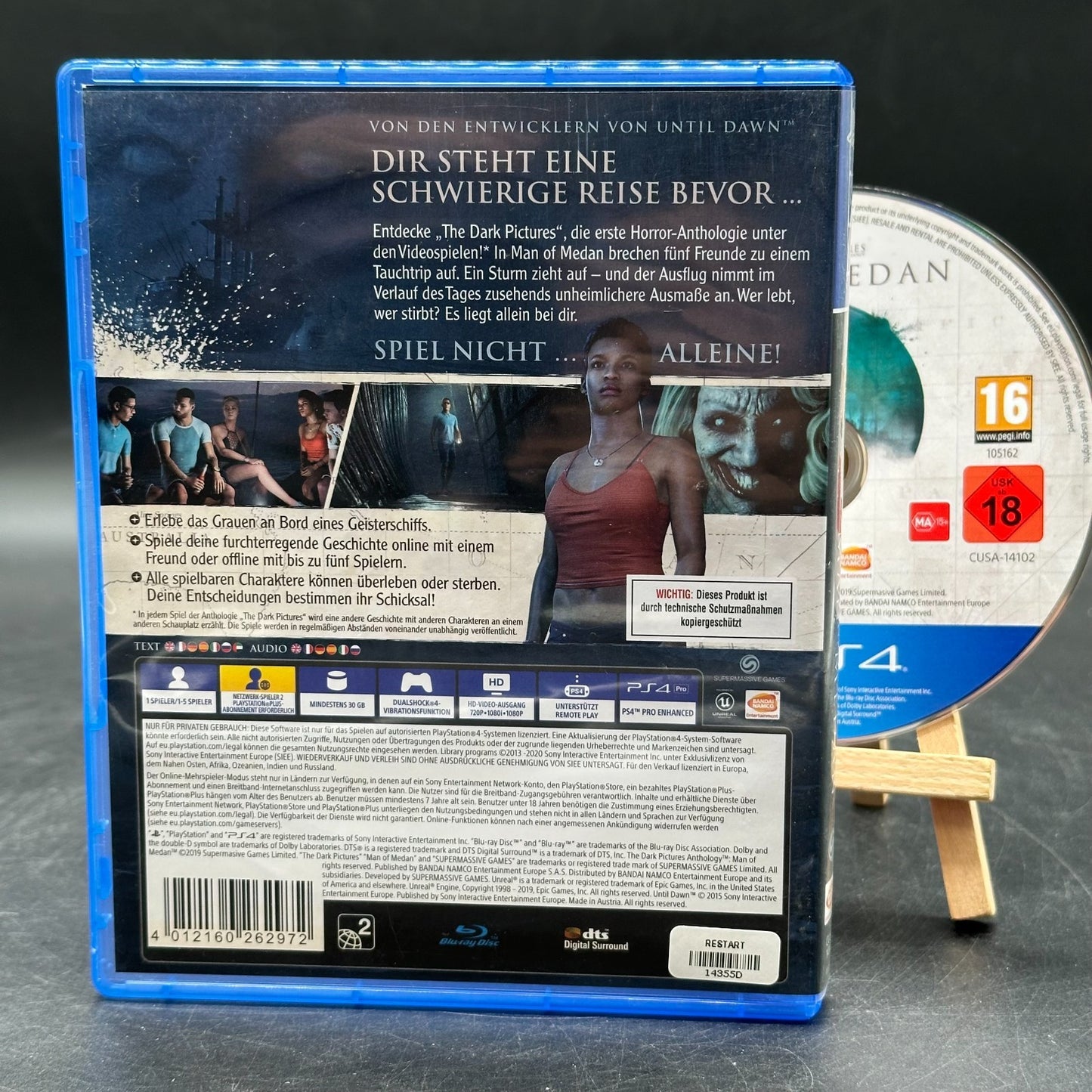 The Dark Pictures - Man of Medan (Sony PlayStation 4, 2019)