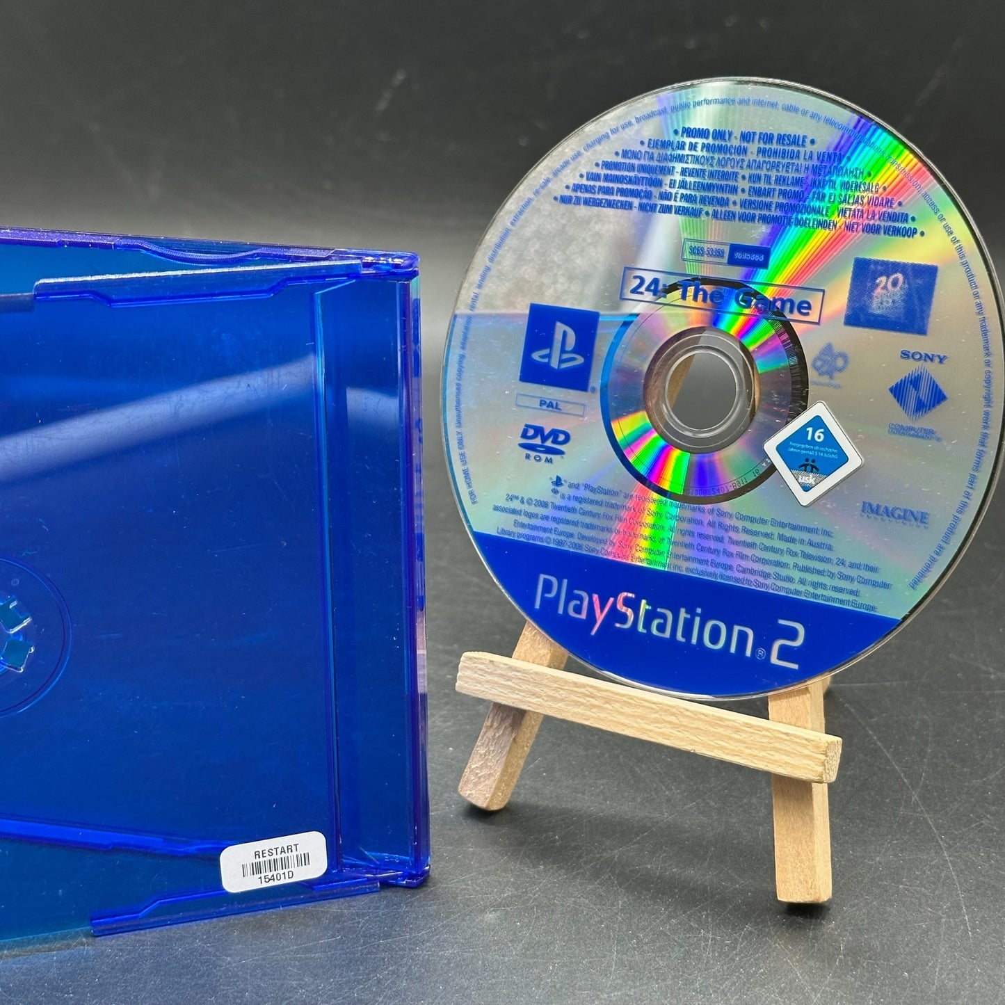 24 - The Game (PlayStation 2, PS2) Promo / Promotional Copy