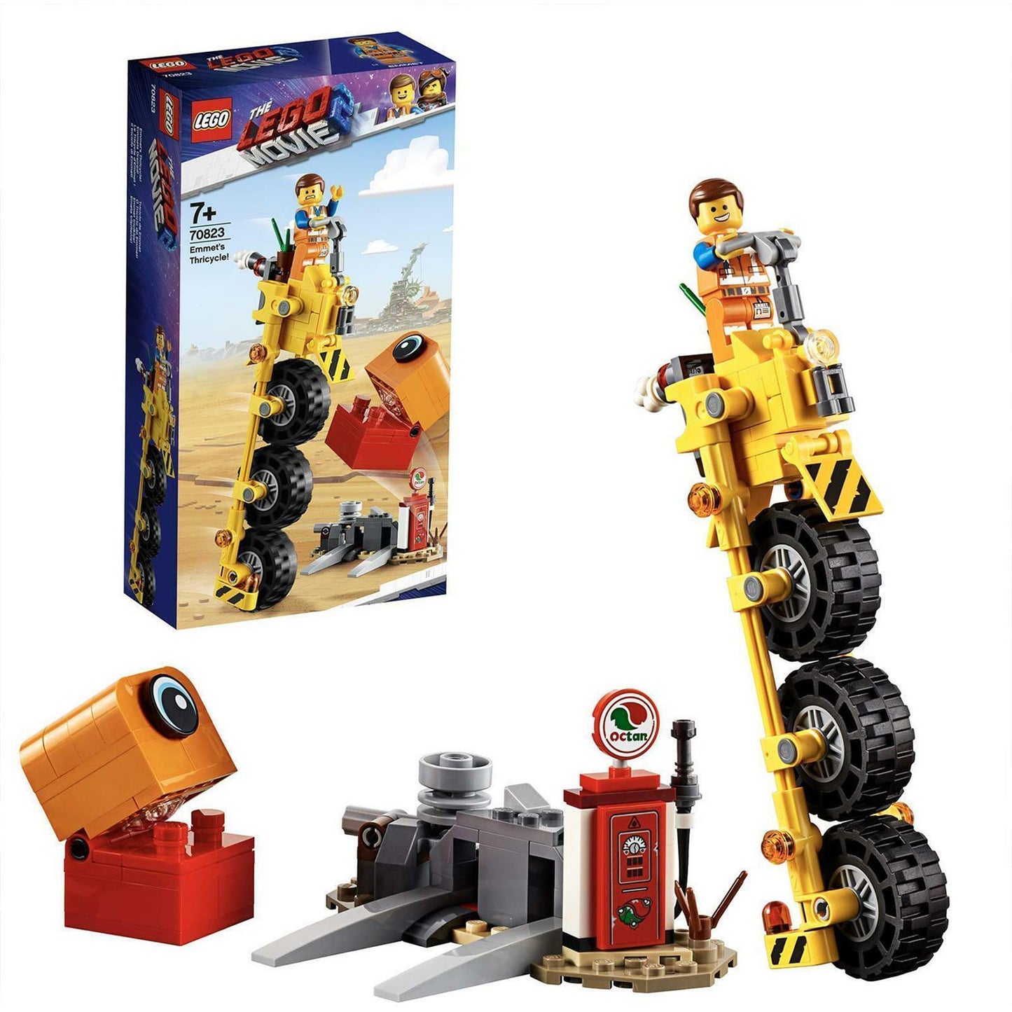 LEGO 70823 - The Lego Movie 2 - Emmet´s Thricycle - Dreirad