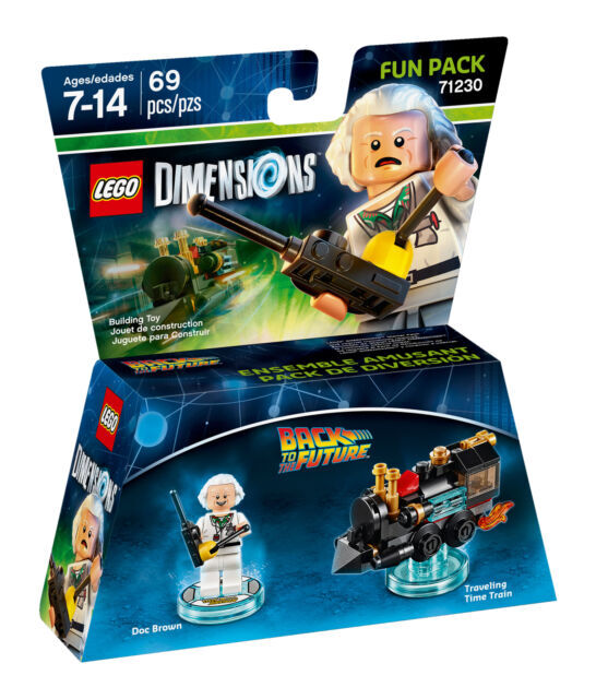 LEGO Dimensions Doc Brown "Zurück in Die Zukunft" Fun Pack 71230