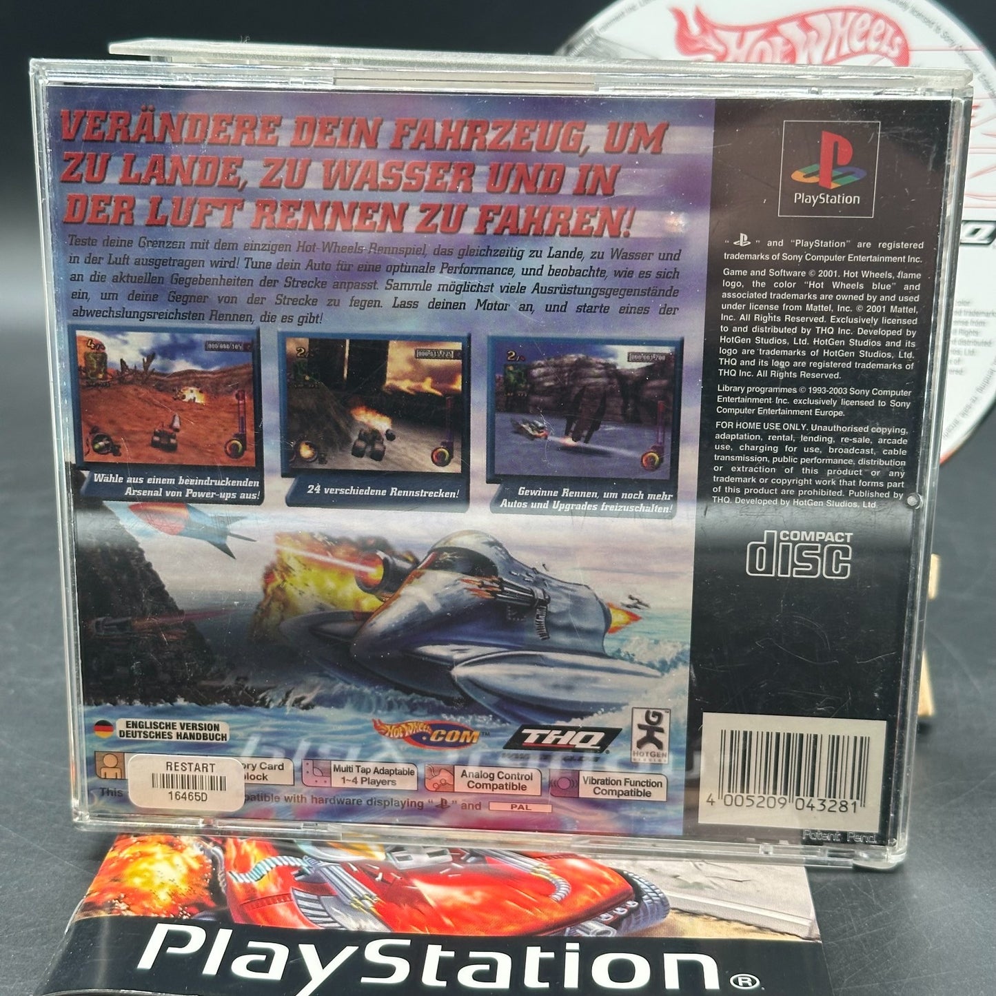 Hot Wheels Extreme Racing (Playstation 1, PS1)