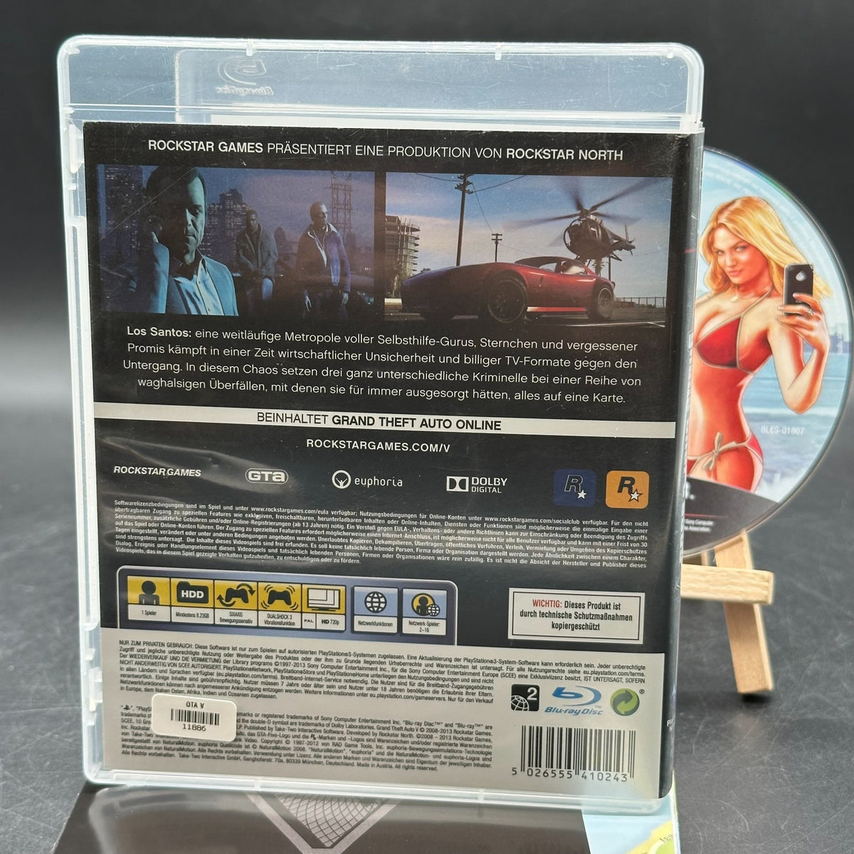GTA Grand Theft Auto 5 Sony PlayStation 3 PS3 PAL Spiel Take-Two Interactive – Bild 2