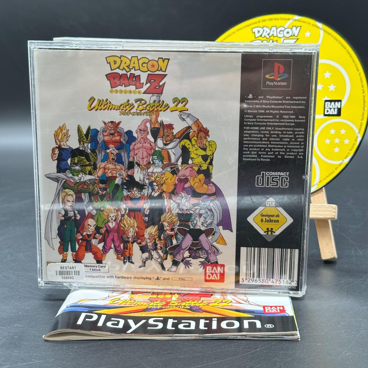 Dragonball Z Ultimate Battle 22 (PlayStation 1, PS1) - CD aufpoliert ✅