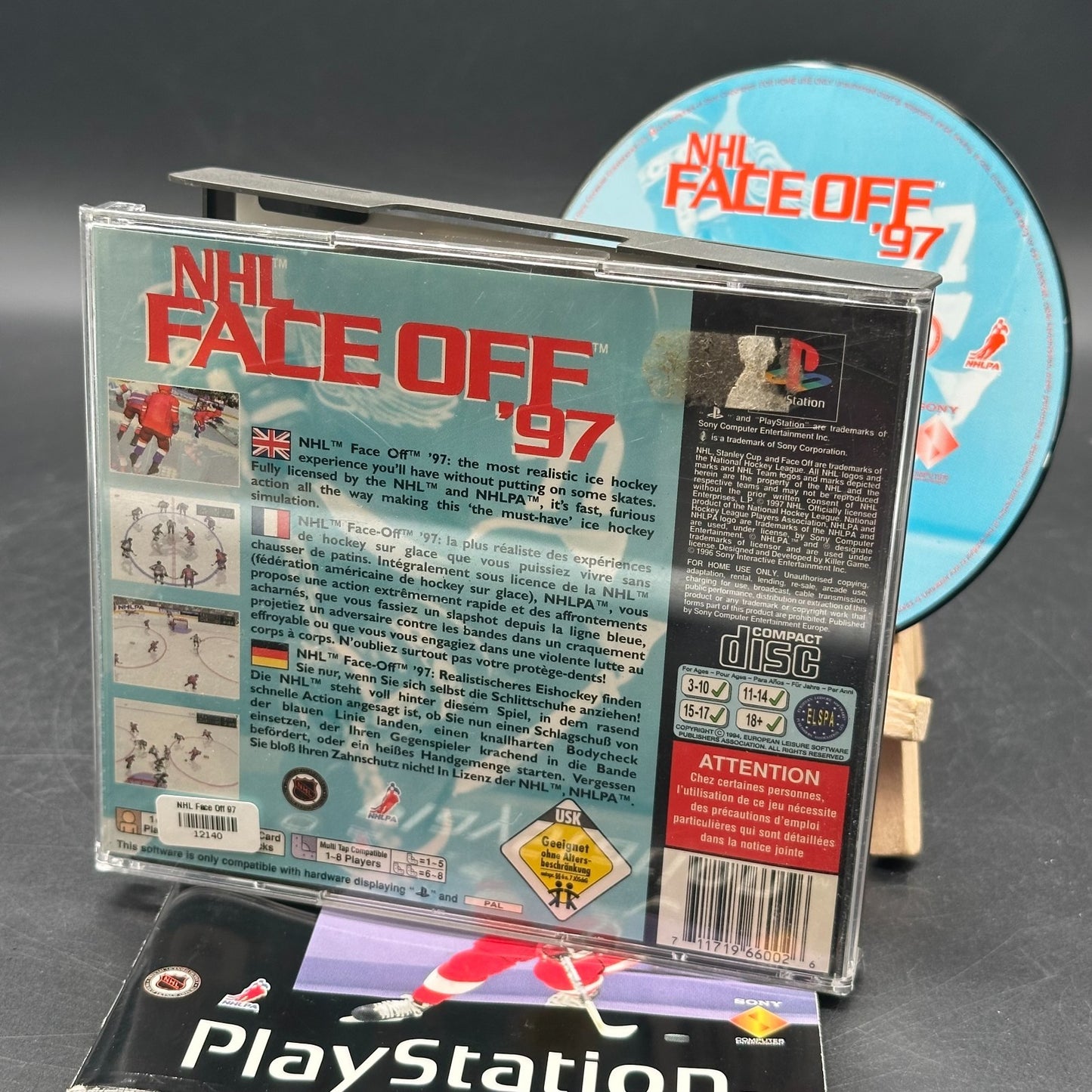 PLAYSTATION PS1 - NHL FACEOFF 97