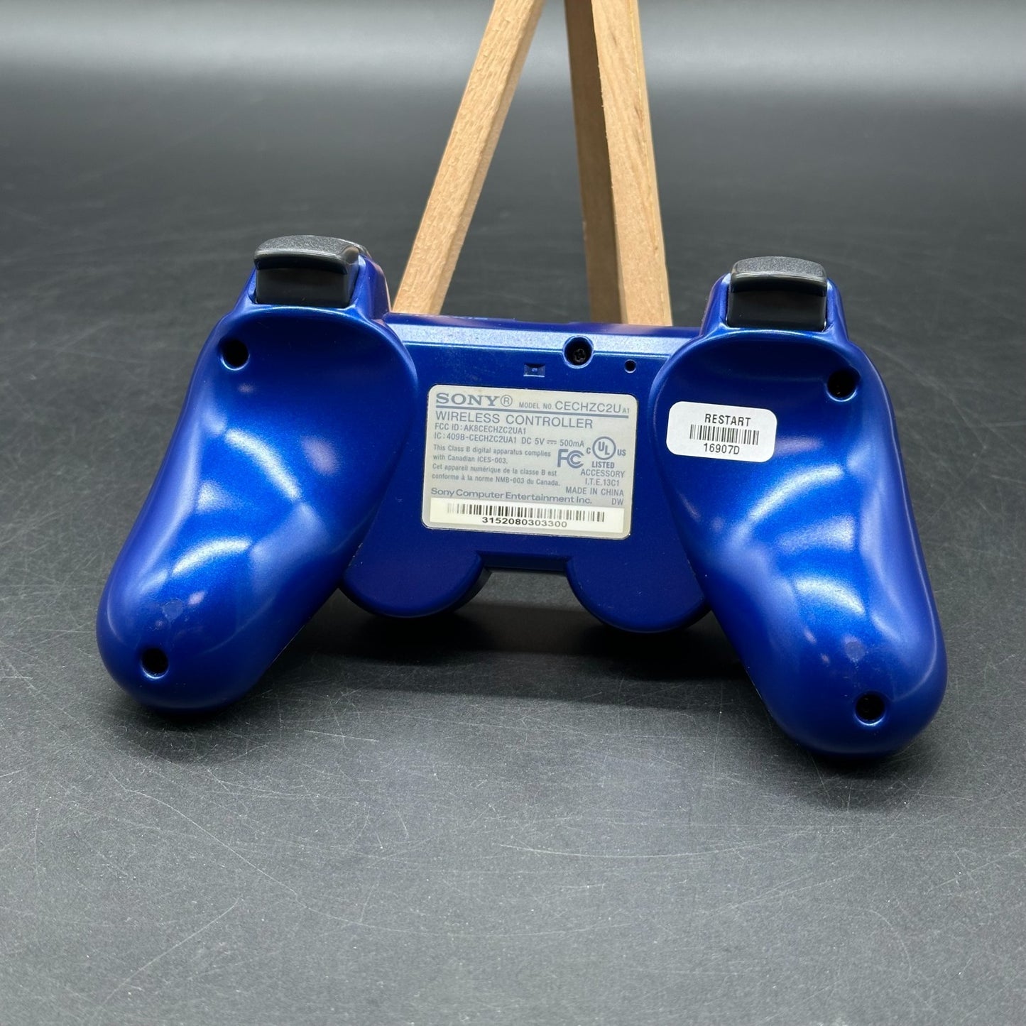 Sony PS3 DualShock 3 Controller Blau Metallic Original Wireless Sixaxis