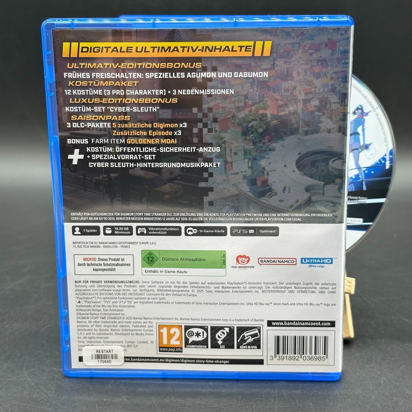 Digimon Story Time Stranger - Ultimate Edition (Playstation 5, PS5)