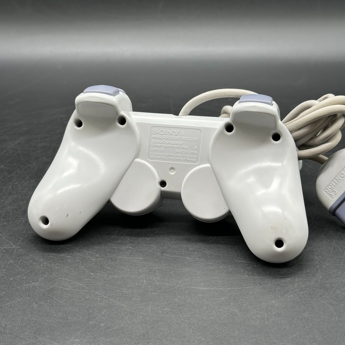 Original Sony PlayStation One / 1 Dualshock Controller Weiß PS1 (SCPH-110)