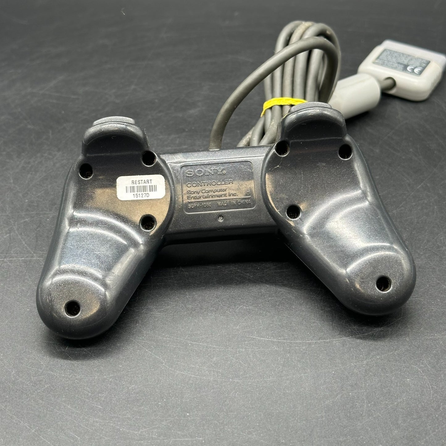Sony PlayStation 1 / PS1 Controller Anthrazit / Schwarz (SCPH-1080)