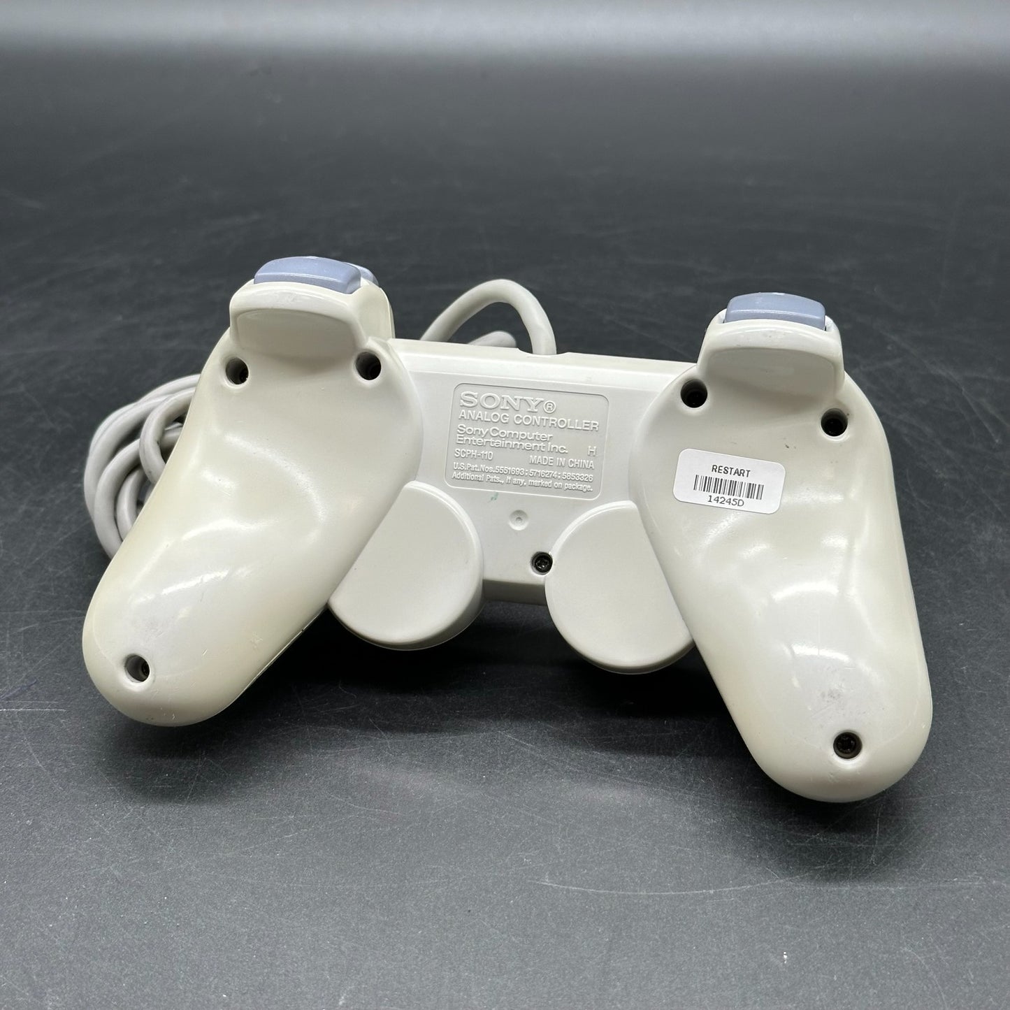 Original Sony PlayStation One / 1 Dualshock Controller Weiß PS1 - GUT