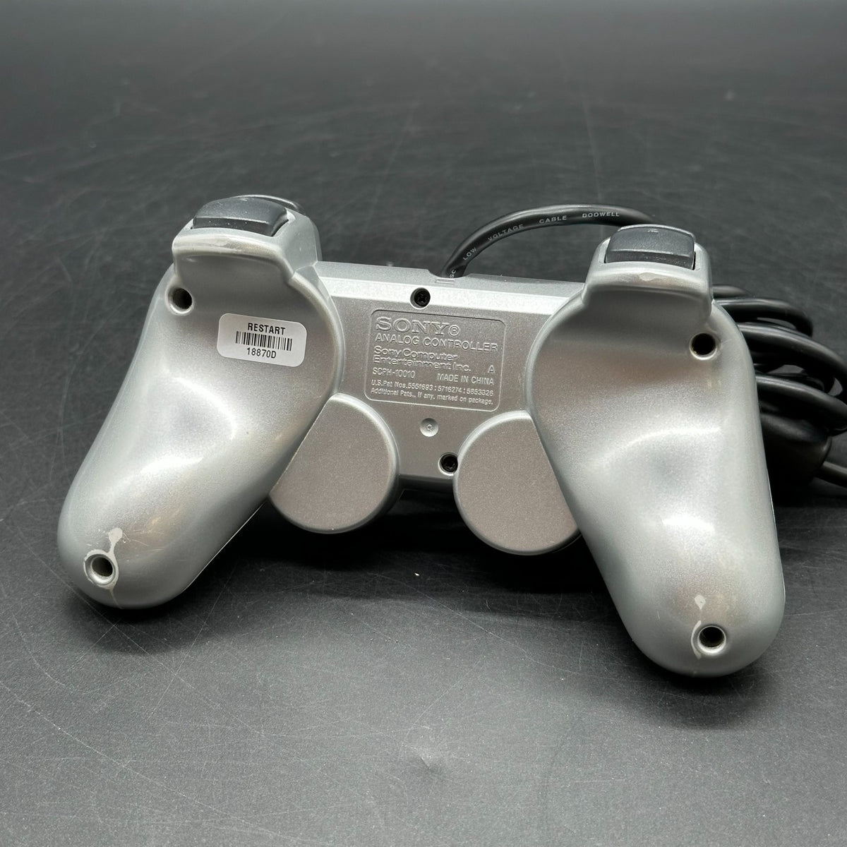 Sony PlayStation 2 PS2 Controller - original - silber