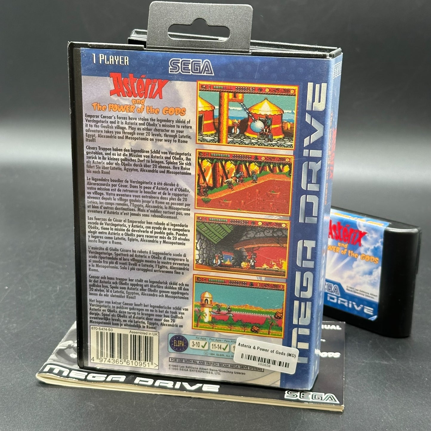 Asterix and the Power of the Gods (Sega Mega Drive)