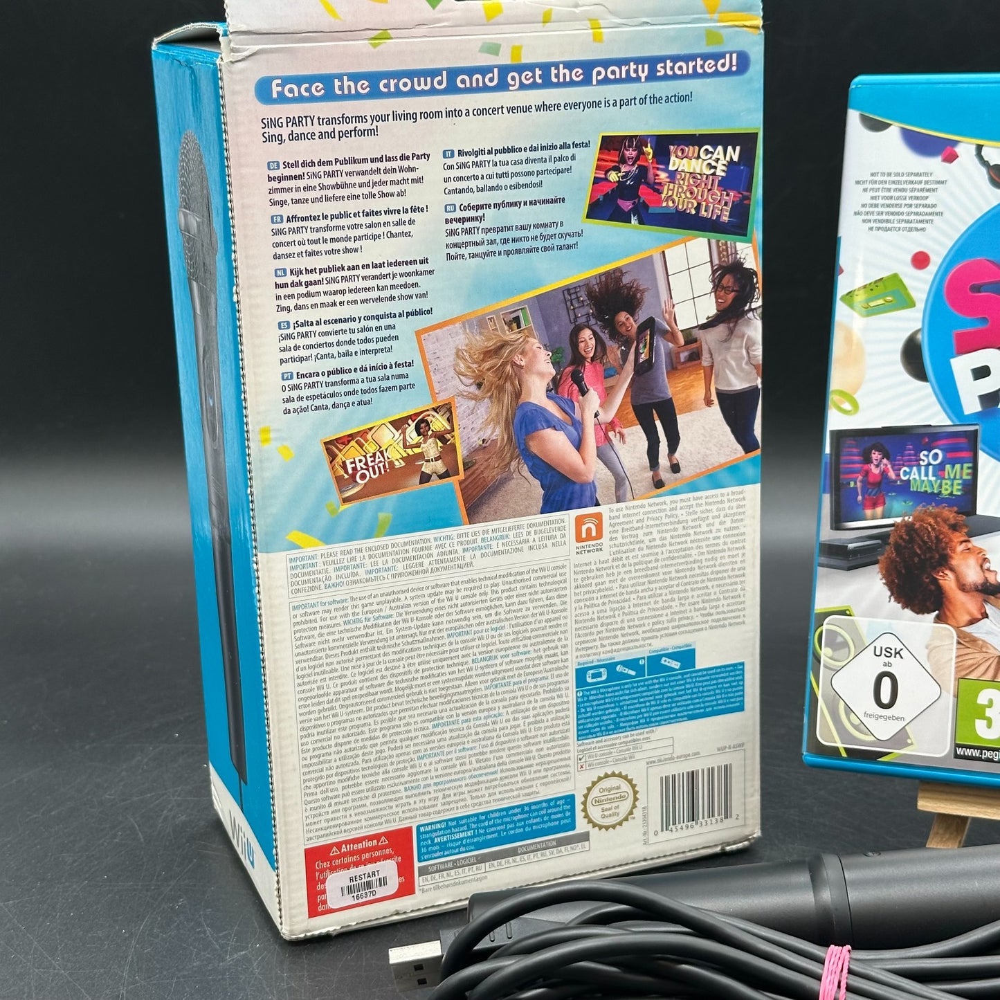 Sing Party & Mikrofon (Nintendo Wii U)