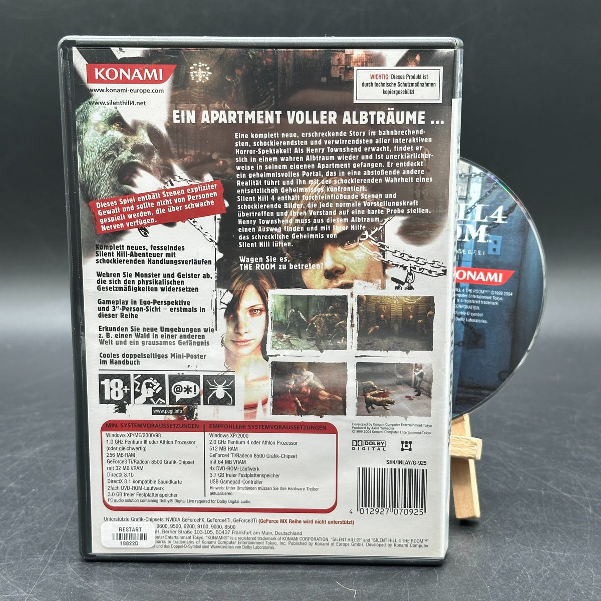 Silent Hill 4 - The Room (PC) - CD wie neu ✅