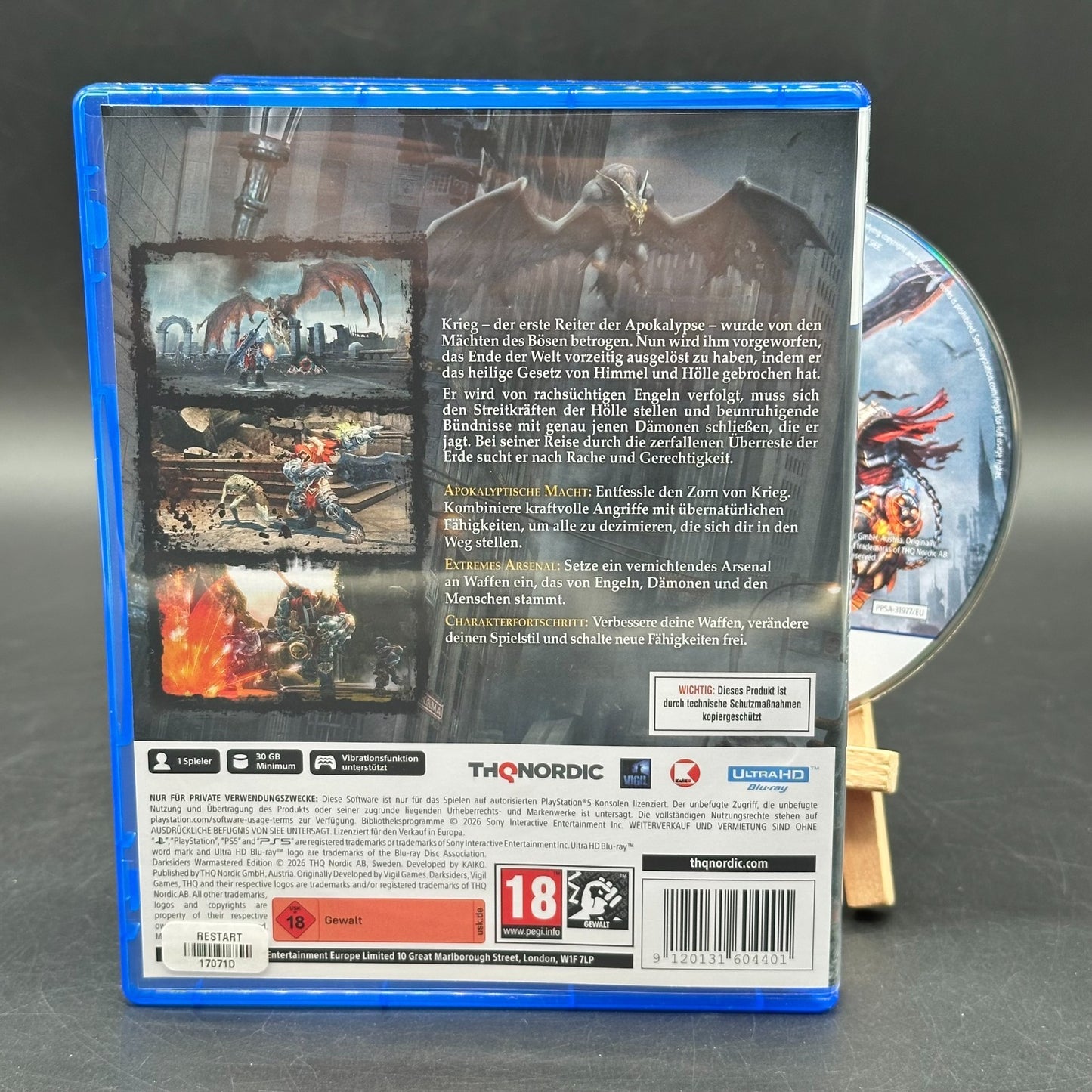 Darksiders - Warmastered Edition (PlayStation 5, PS5)