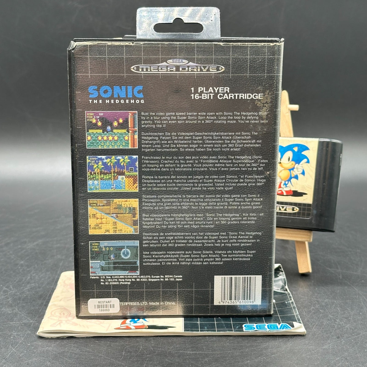 Sonic The Hedgehog (Sega Mega Drive)