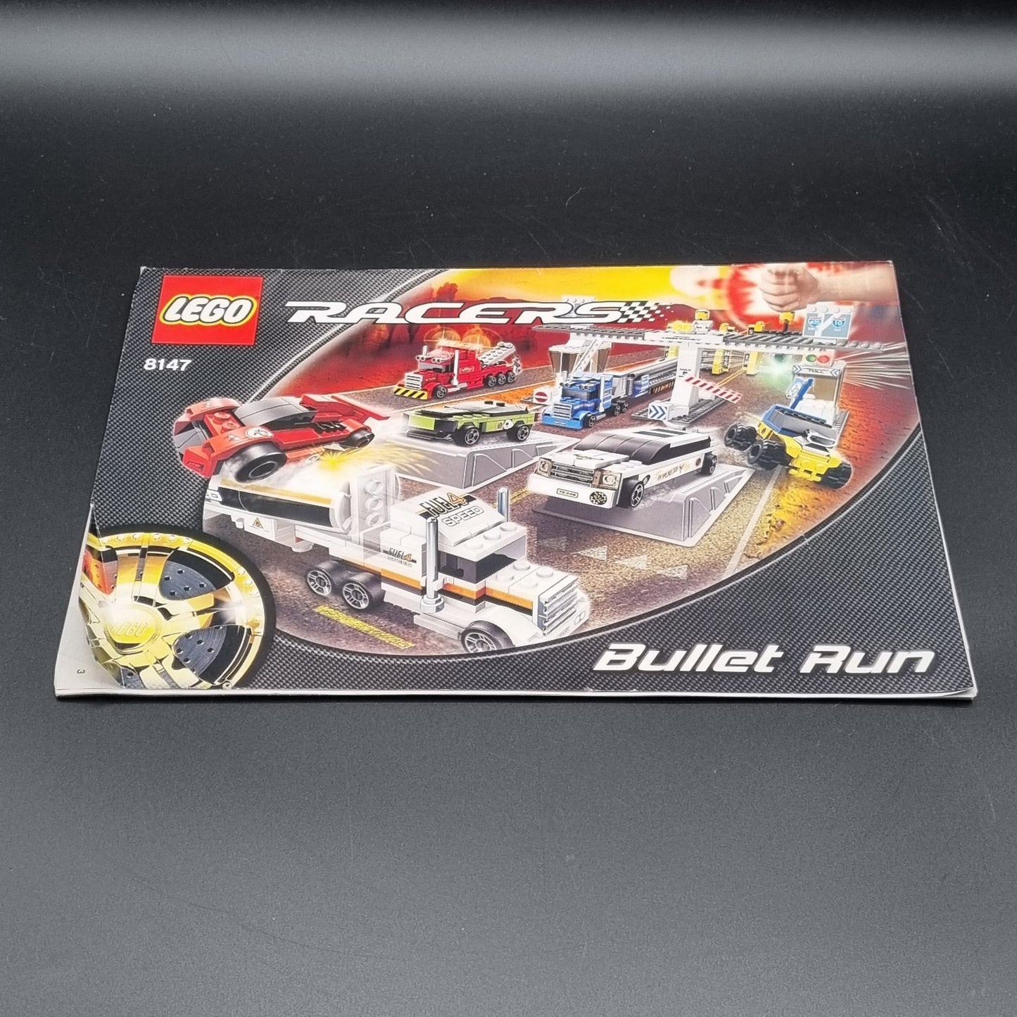 Lego 8147 Racers Bullet Run / Ting Turbos mit Anleitung