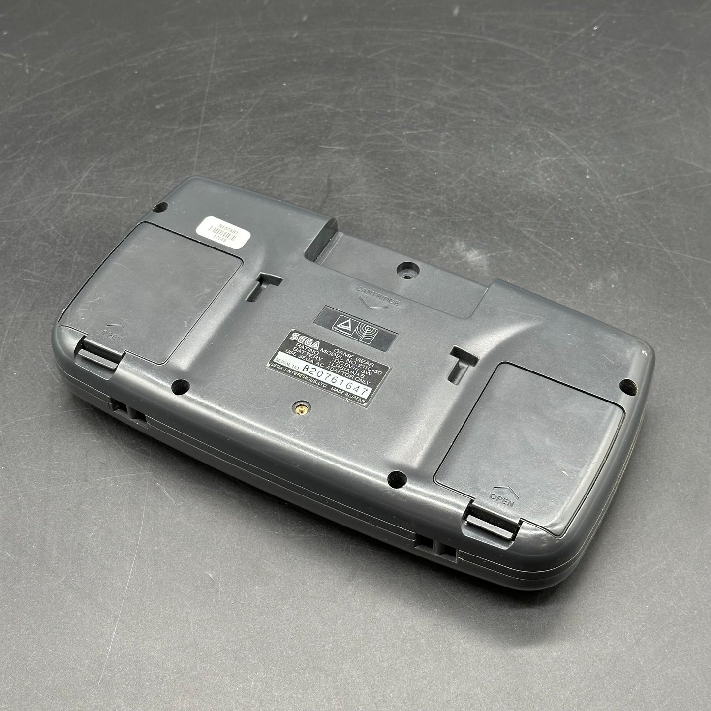 SEGA Game Gear Konsole - CleanScreen - neue Kondensatoren - USB-C Mod ✅