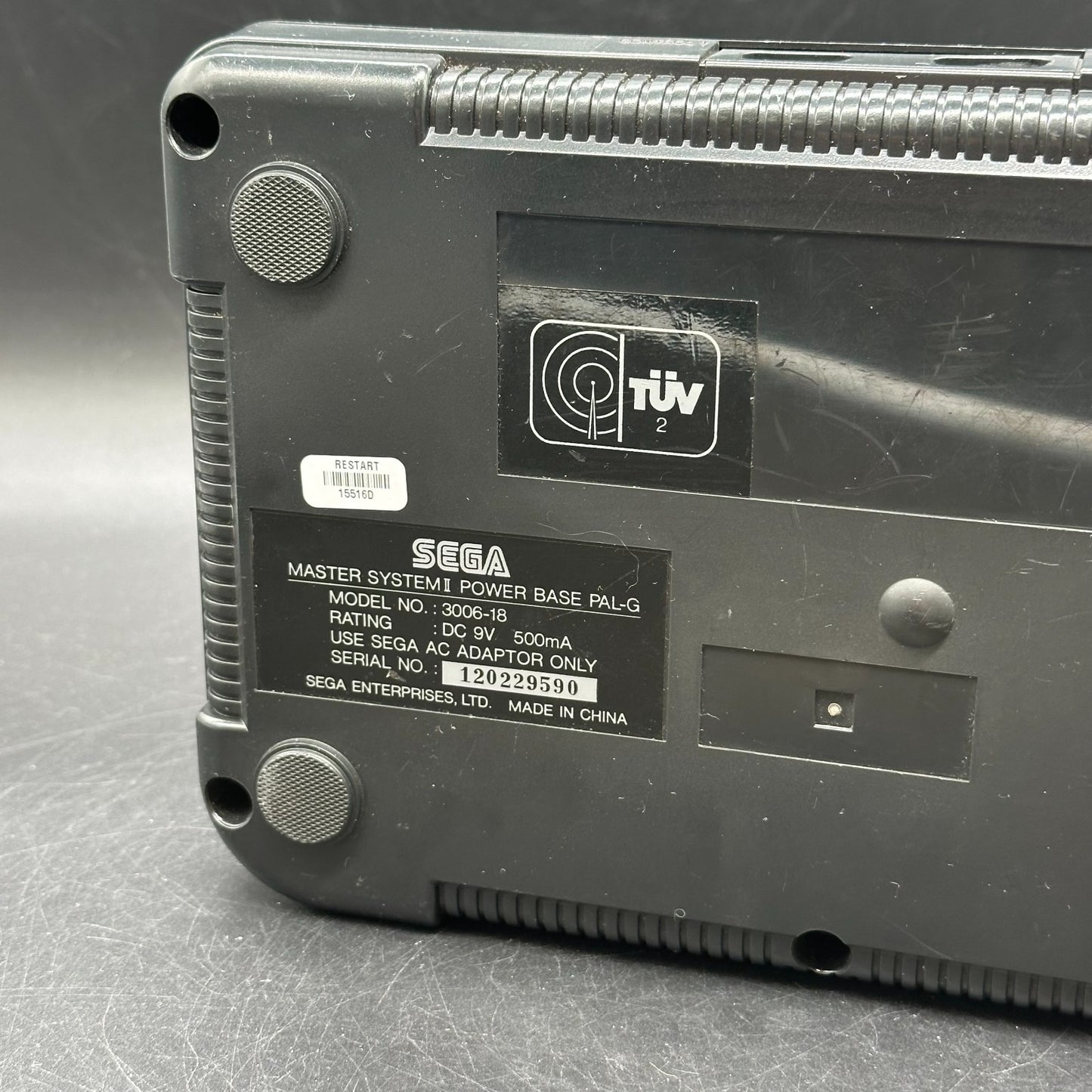 Sega Master System II Spielkonsole - Schwarz ohne Controller