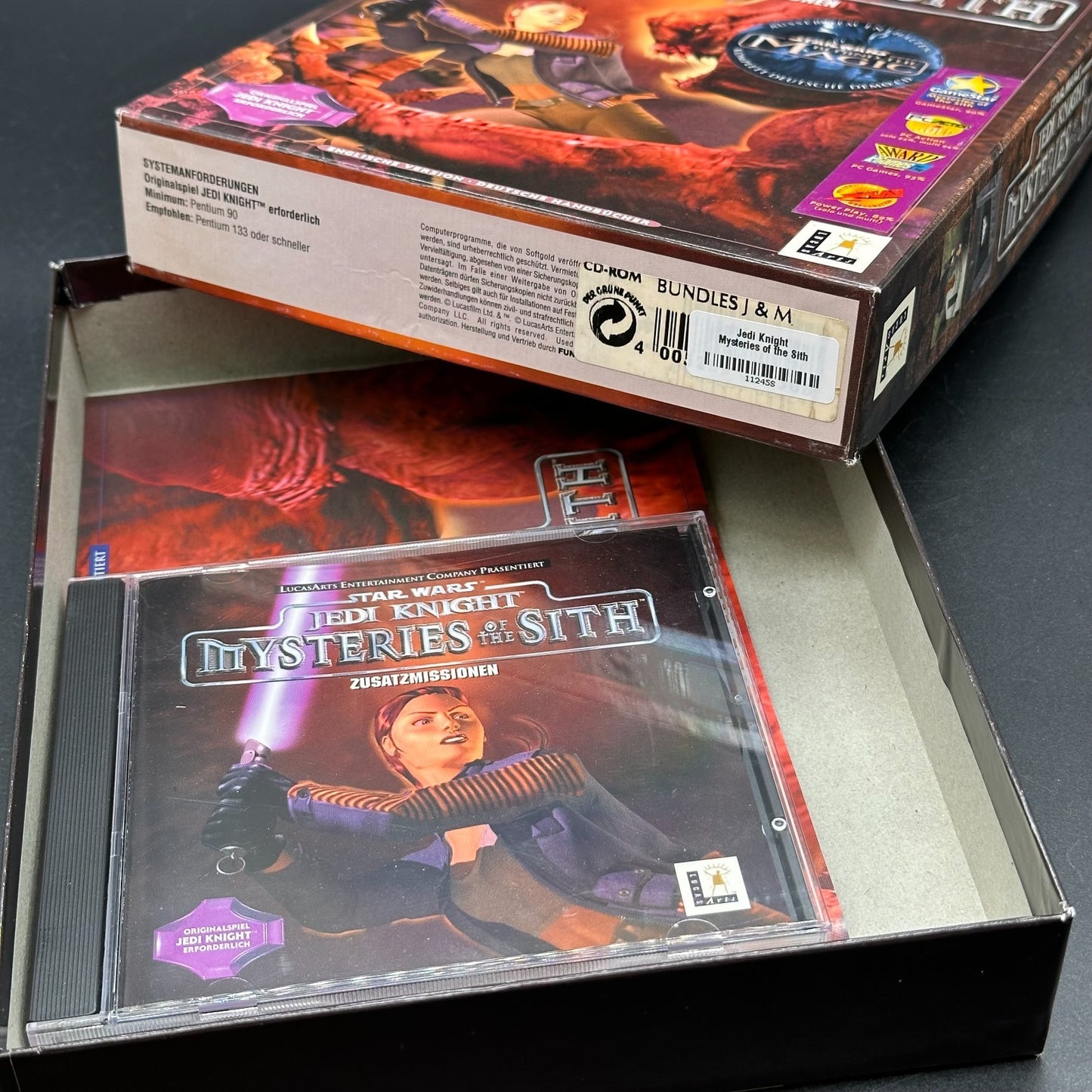 Star Wars Jedi Knight Mysteries Of The Sith 1 - PC Big Box