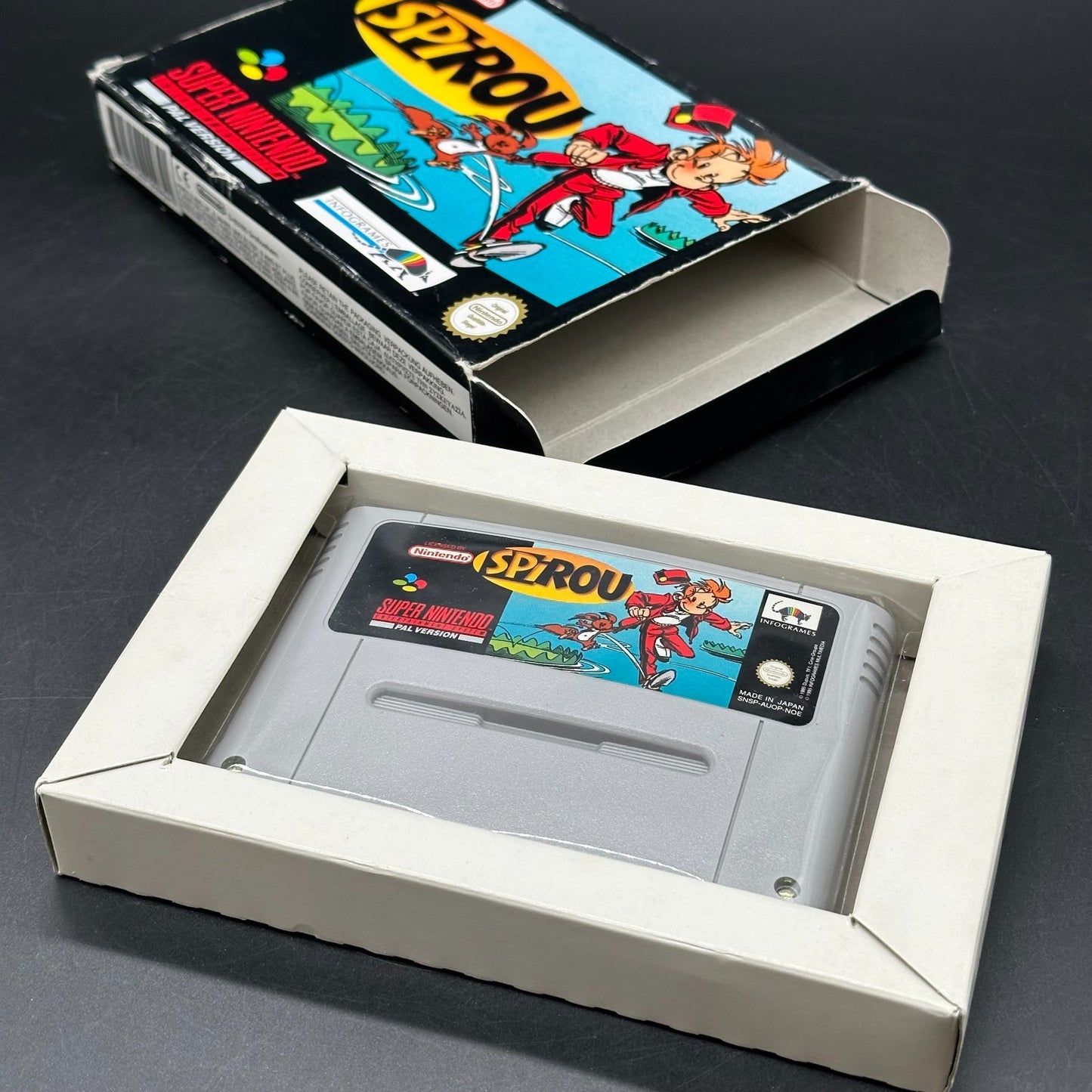 Spirou / SNES / Komplett mit OVP ohne Anleitung