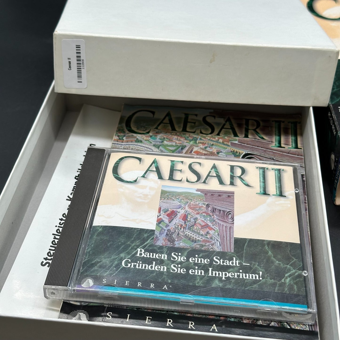 CAESAR II 2 auf CD für Windows 95 / Dos auf deutsch in Big Box von Sierra