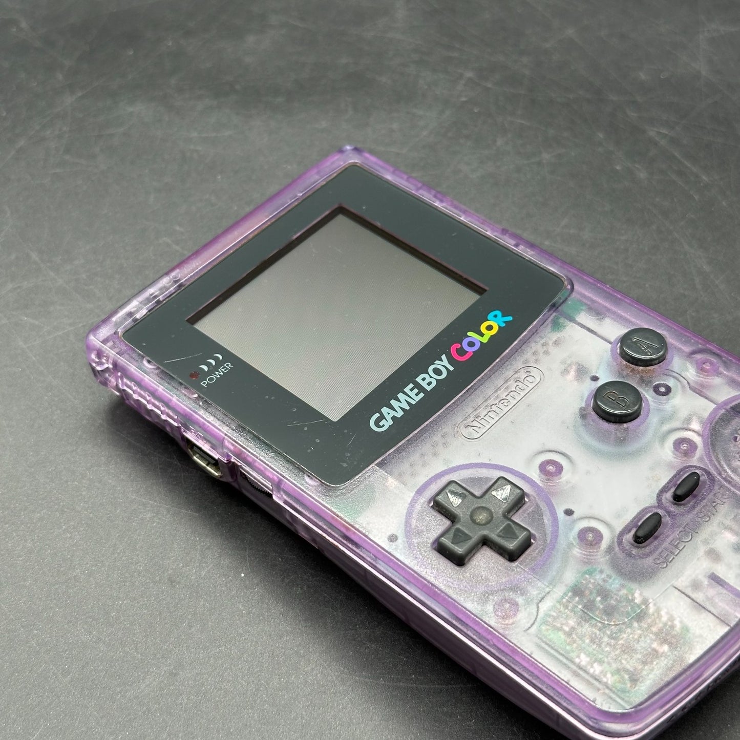 Nintendo Game Boy Color Konsole - Handheld - GBC Lila Transparent