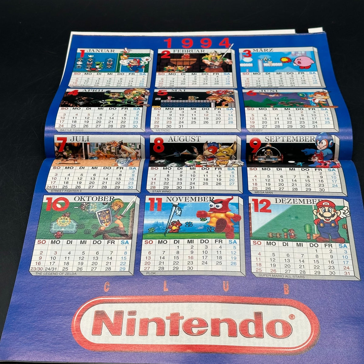 Club Nintendo Magazin – Frohe Weihnachten – Jahrgang 5 – Ausgabe 6 – Dez. 1993 – Bild 3
