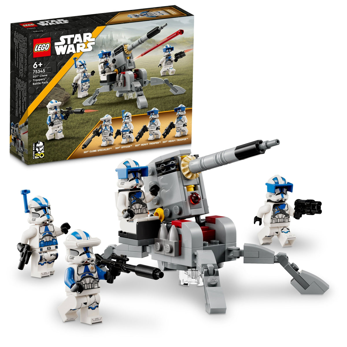 LEGO Star War 501st Clone Troopers Battle Pack 75345 - Neu & OVP