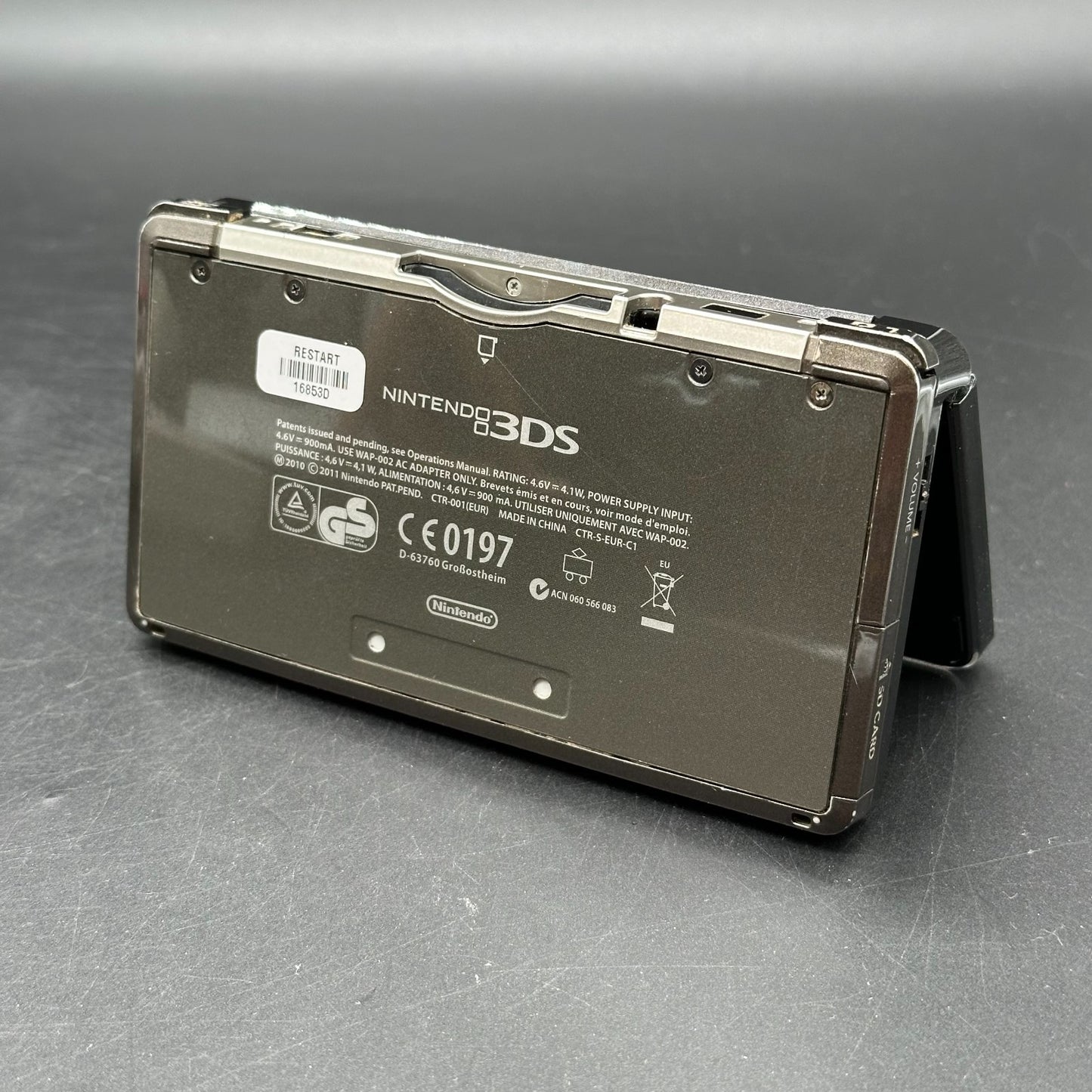 Nintendo 3DS Handheld Konsole - Schwarz - ohne Netzteil