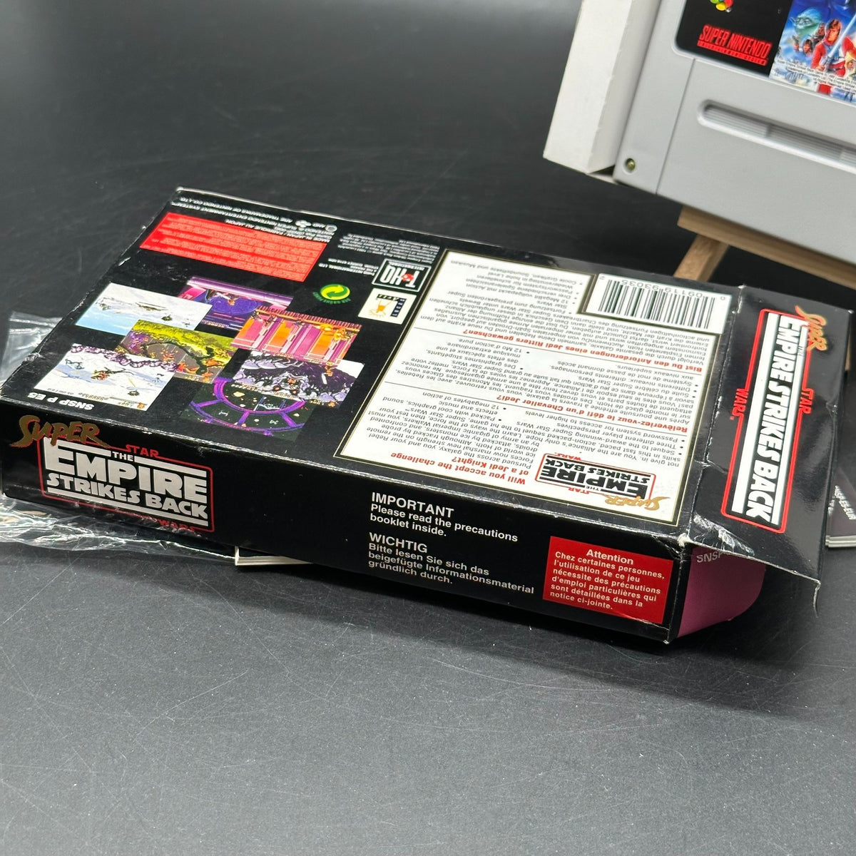 Super Star Wars: The Empire Strikes Back (Super Nintendo, SNES) in OVP