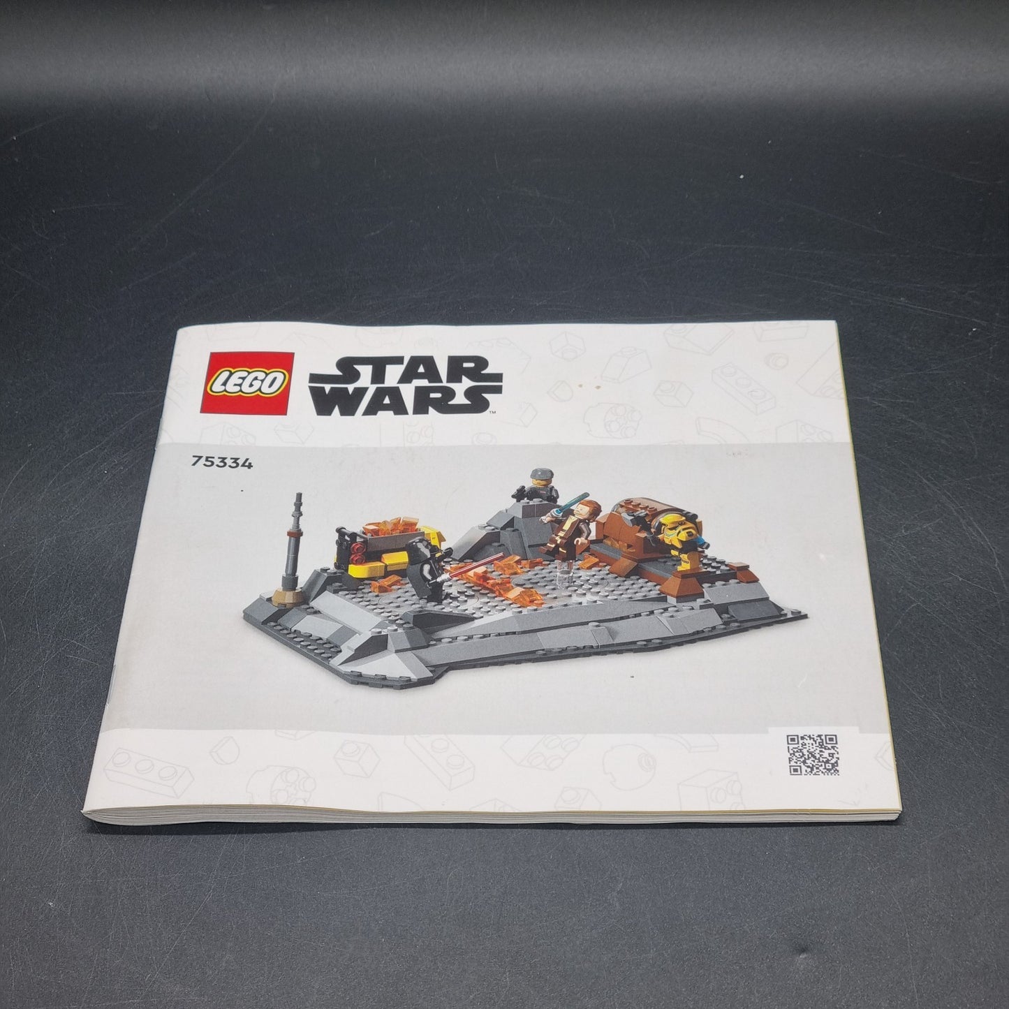 Lego Star Wars 75334 Obi Wan Kenobi vs Darth Vader (2 Figuren fehlen)