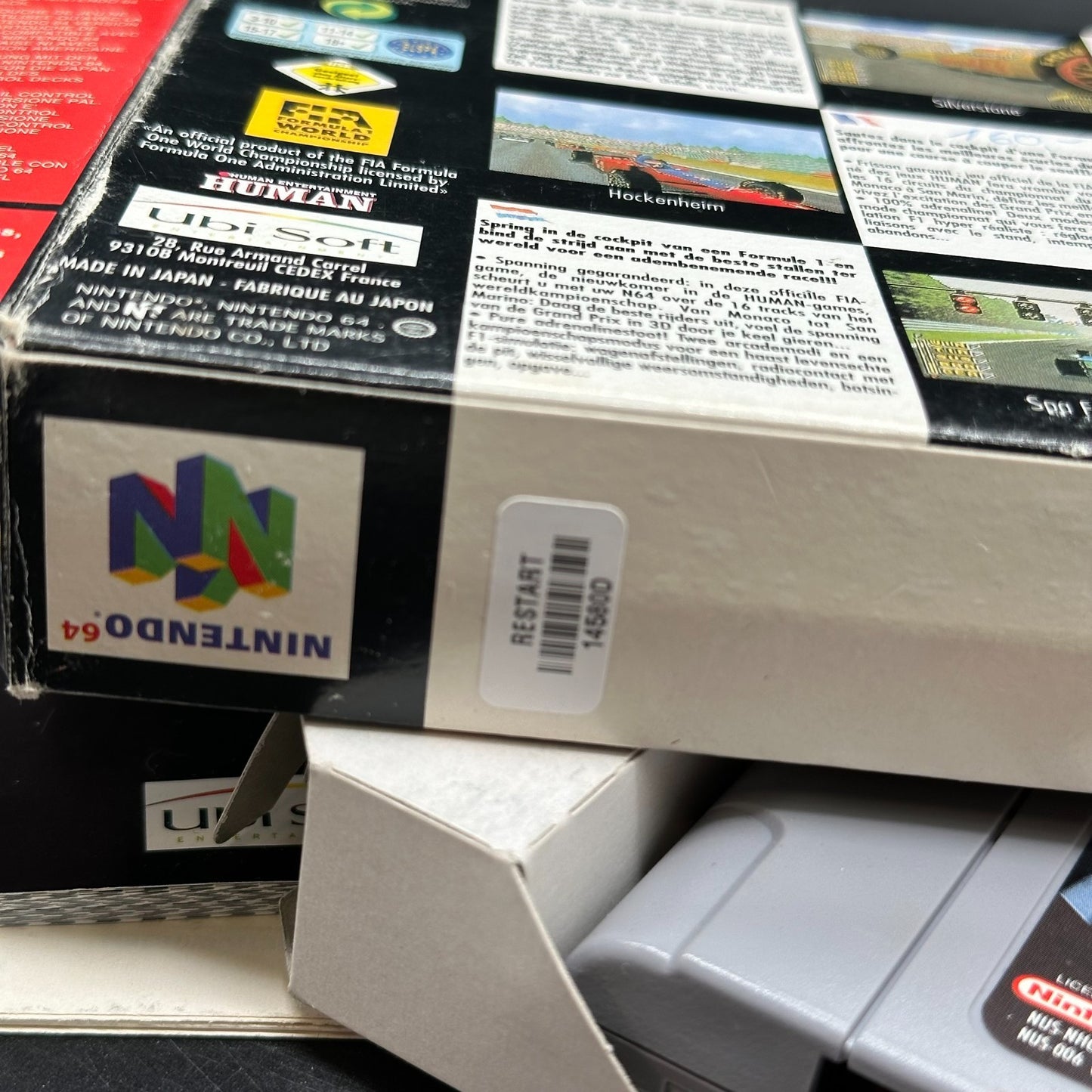 N64 - F1 Pole Position 64 - (OVP, mit Anleitung)