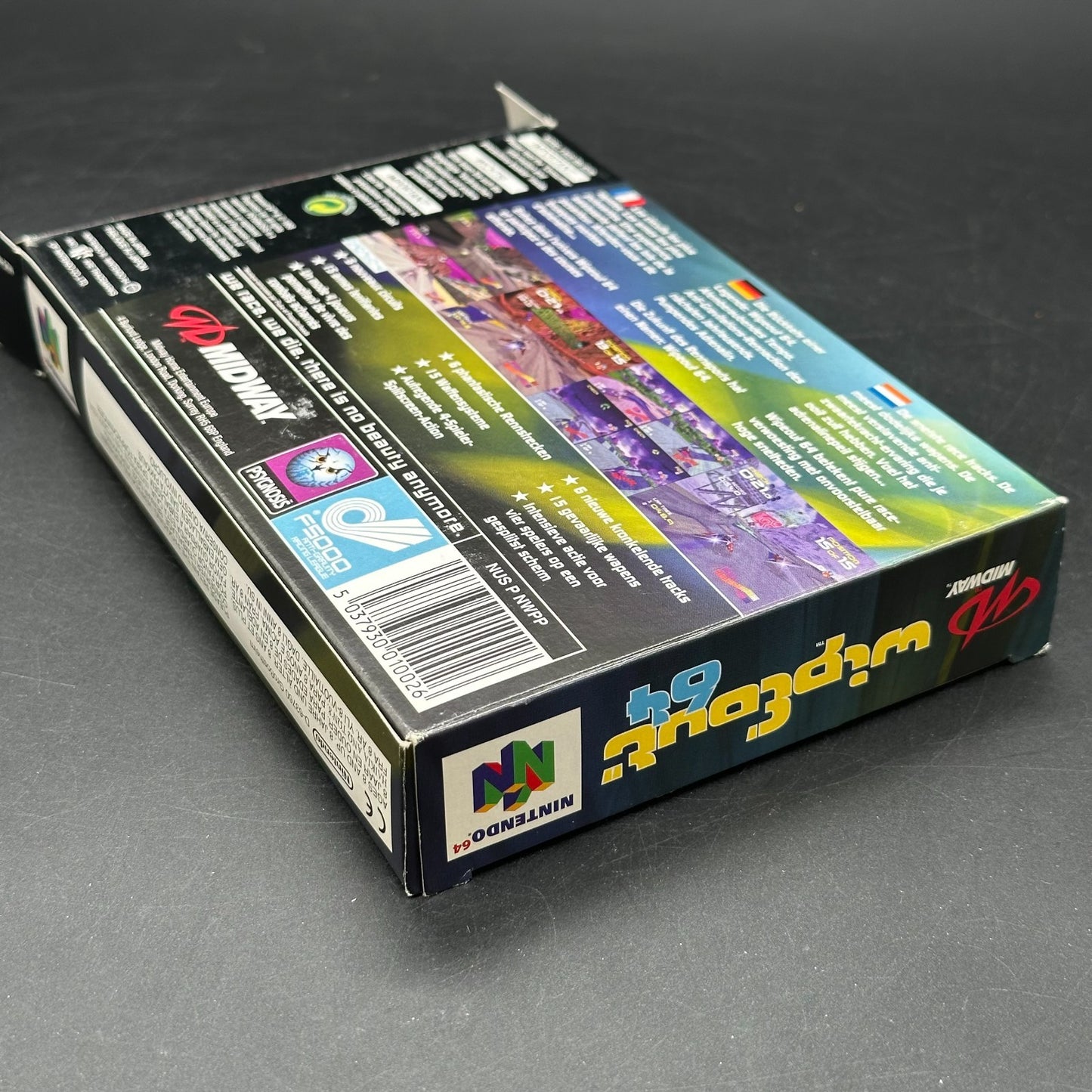Wipeout 64 (Nintendo 64, N64) in OVP