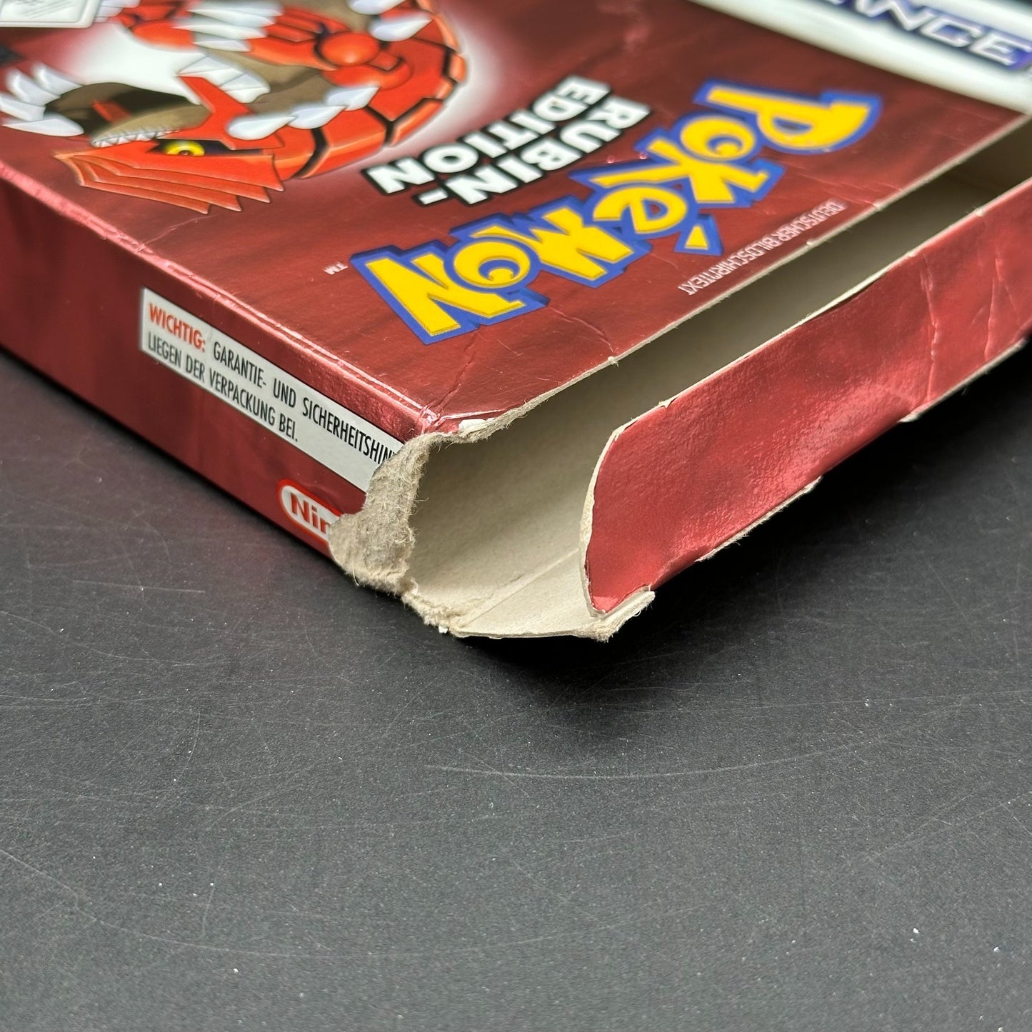 Pokémon Rubin Edition (Nintendo Game Boy Advance) Speicherbatt. neu ✅