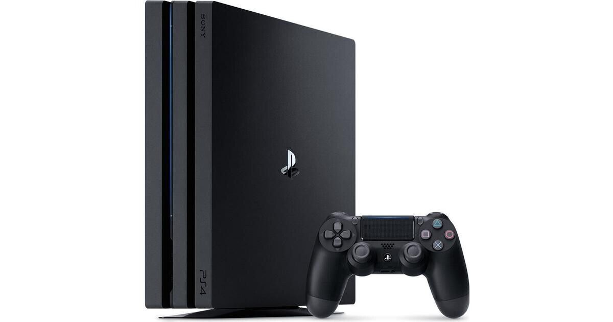 Sony PlayStation 4 Pro - 1 TB - schwarz - inkl. Controller, ohne Spiel