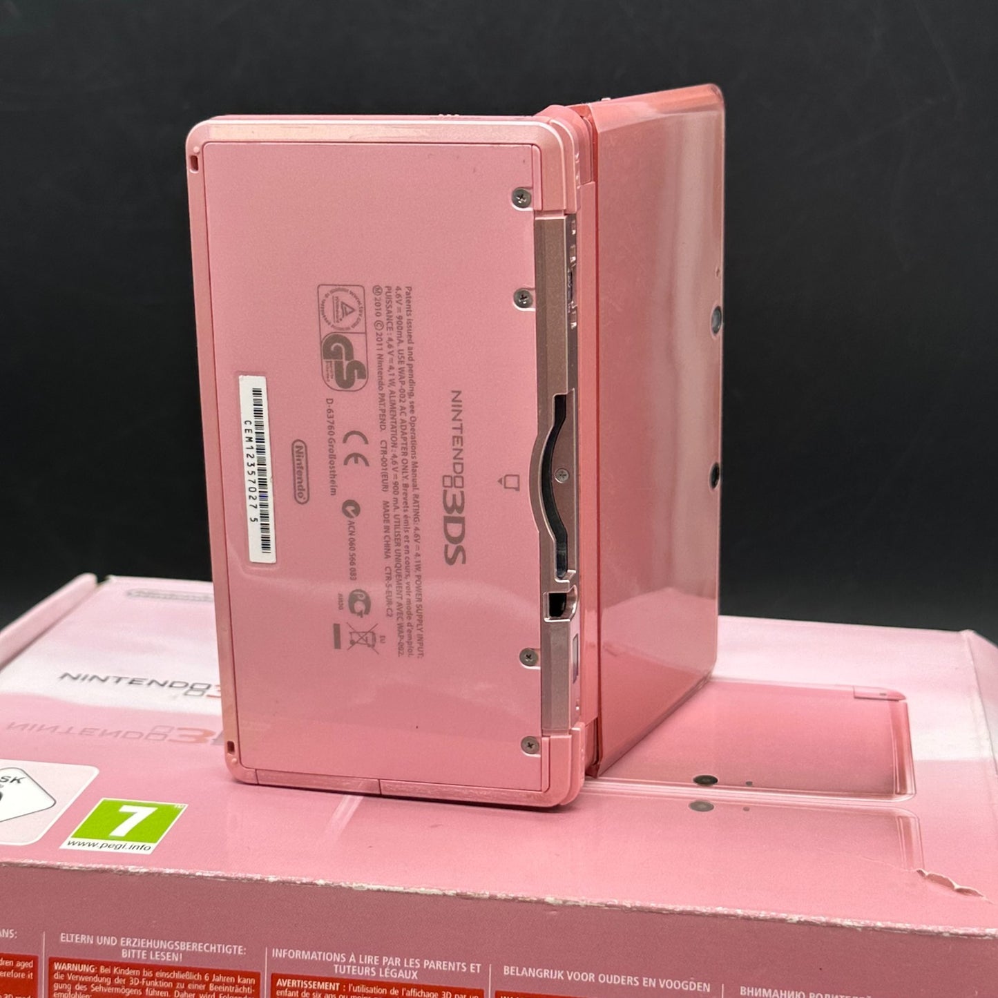 Nintendo 3DS - Coral Pink - mit OVP