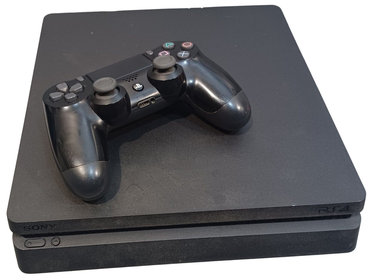 Sony PlayStation 4 Slim Konsole, 1TB, Schwarz inkl. Controller (CUH-2016B)